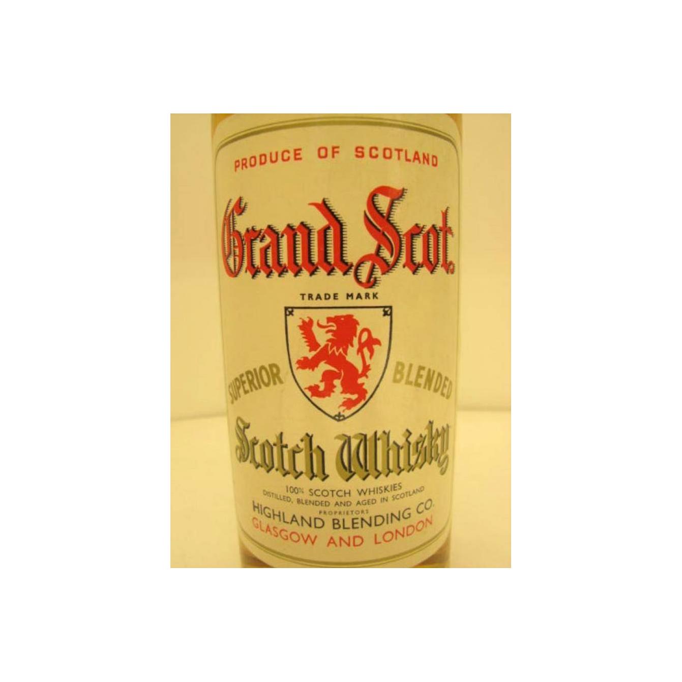 Grand Scot Superior Blended Scotch Whisky