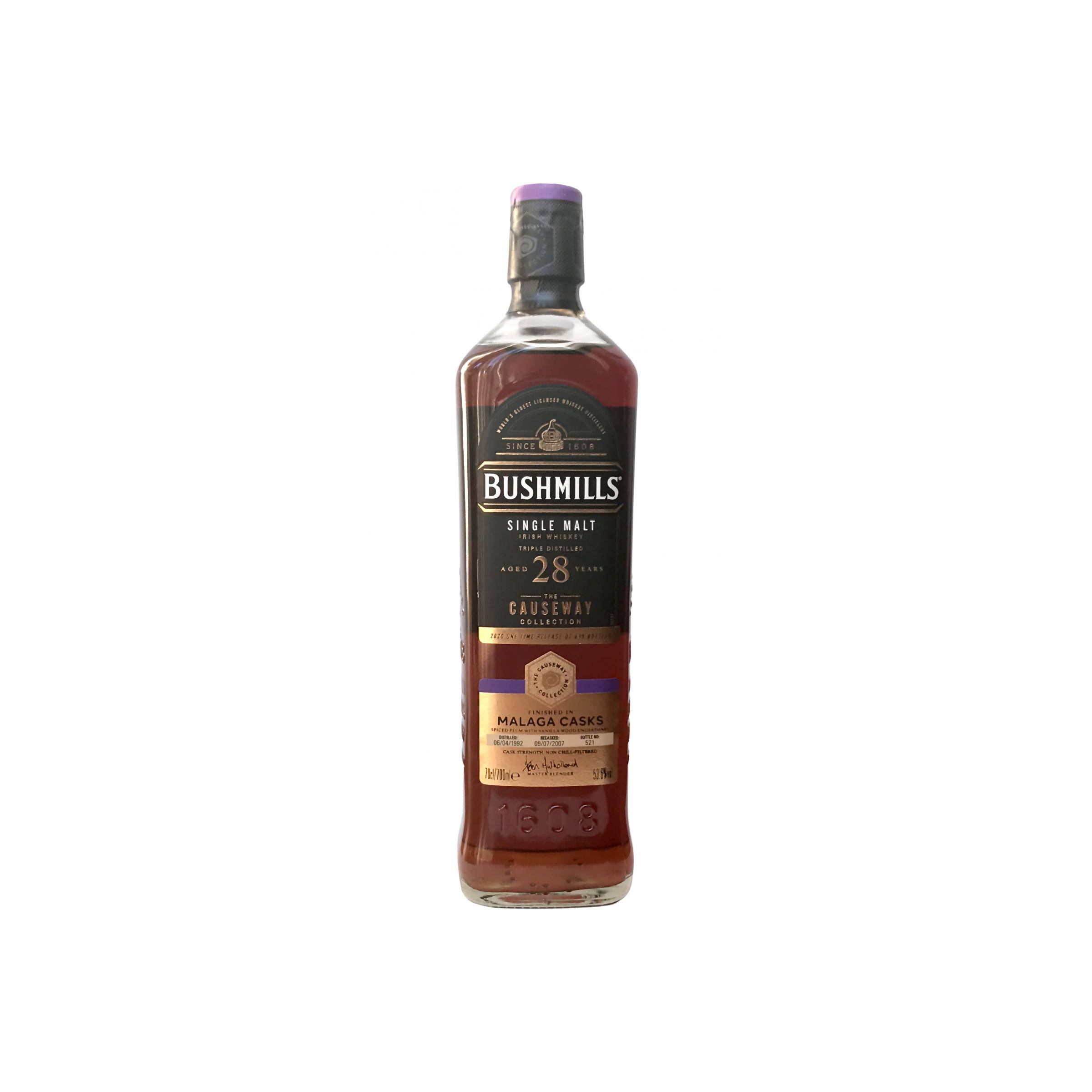 Bushmills 1992 28 Years Single Malt Whisky