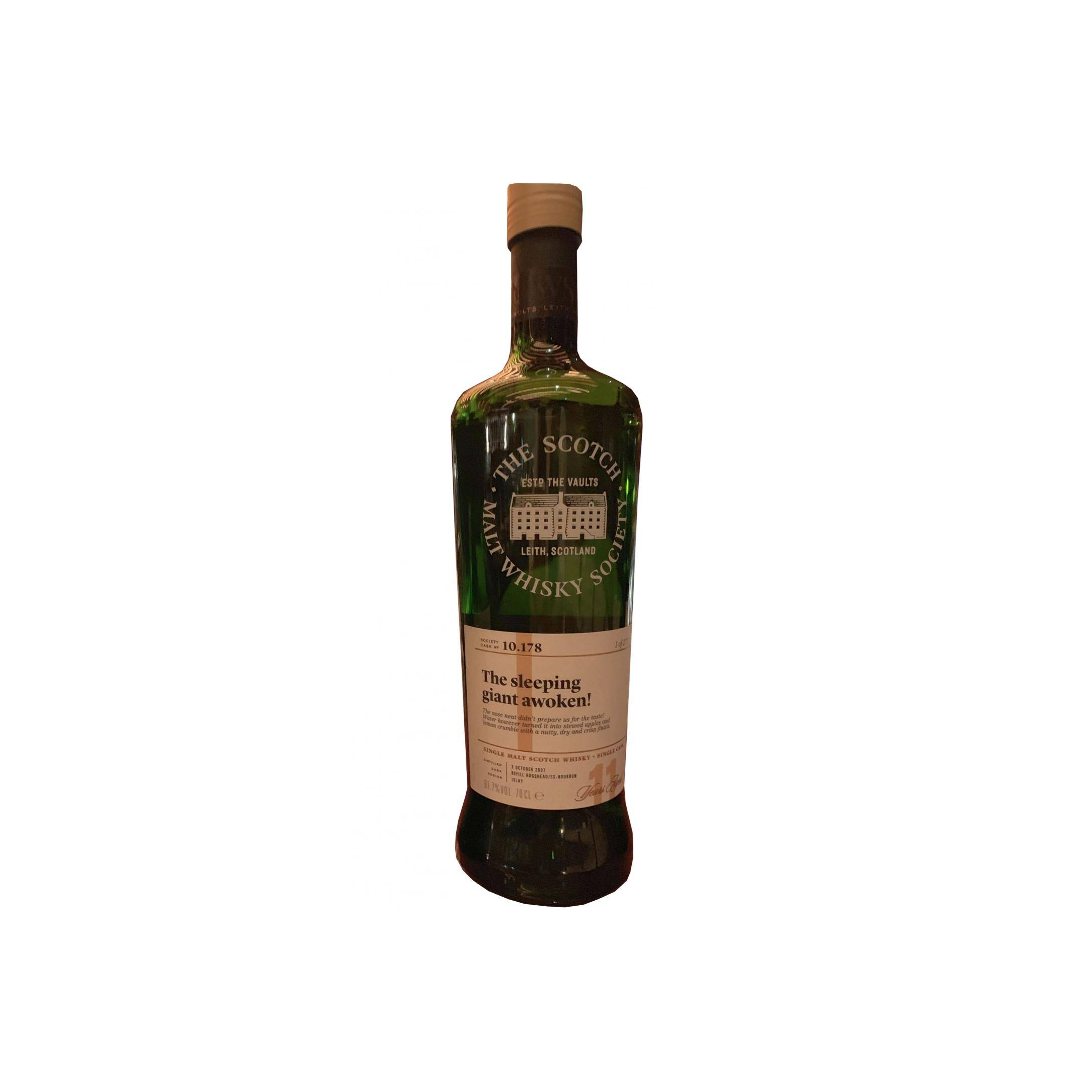The Scotch Malt Whisky Society 2007 11 Years Single Malt Whisky