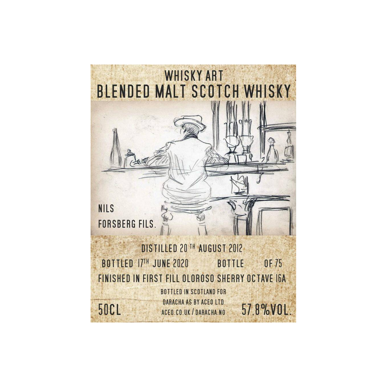 Blended Malt Scotch Whisky 2012 WhAr 2