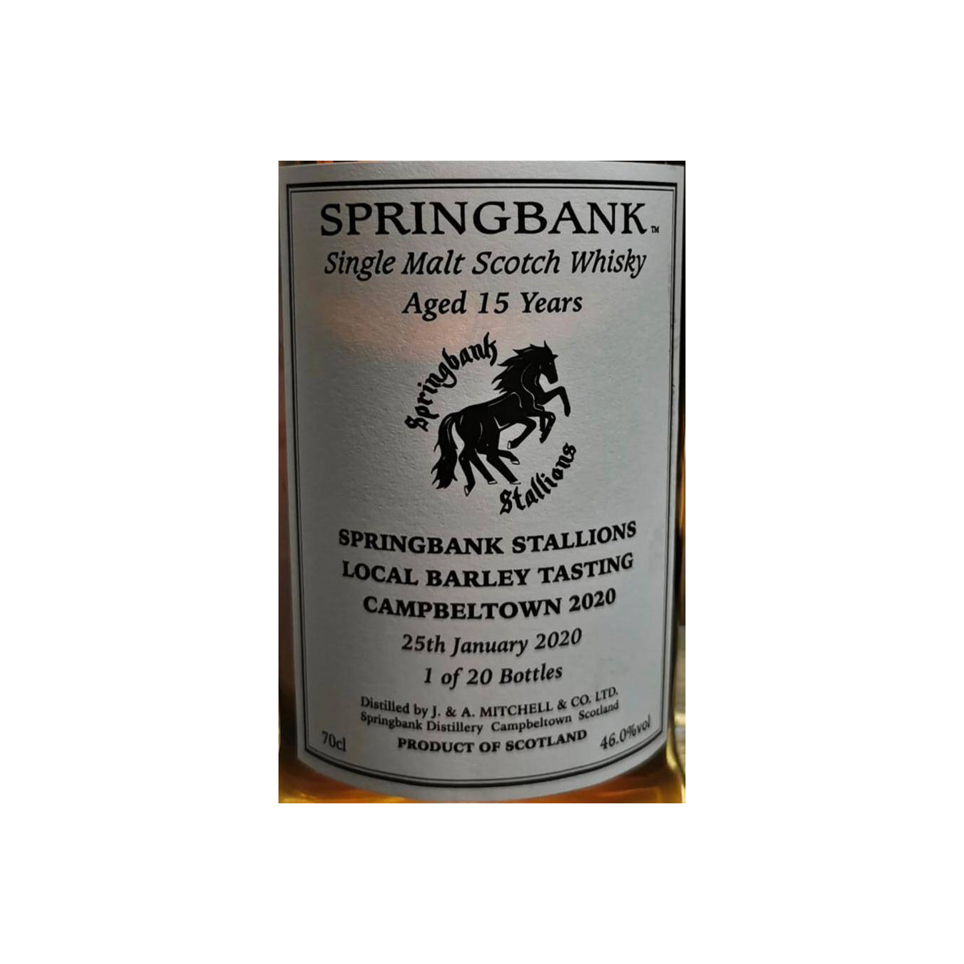 Springbank 15 Years Single Malt Whisky 2