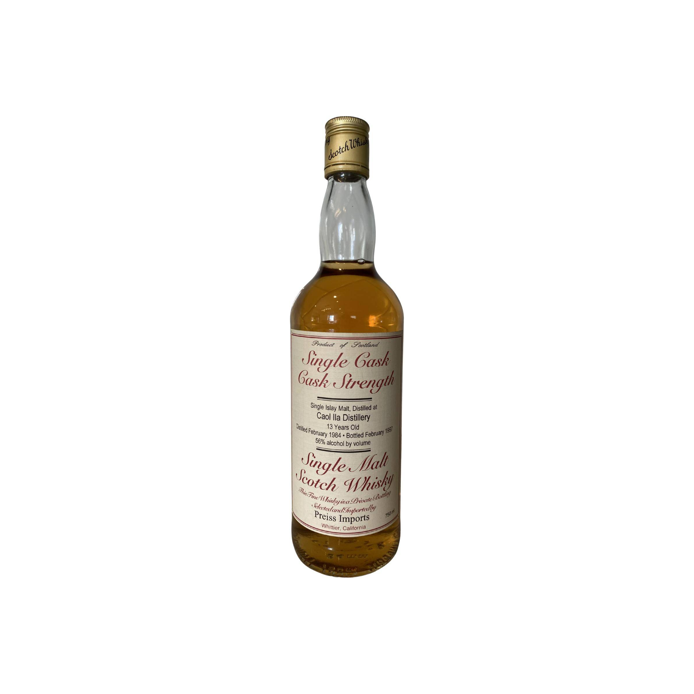 Caol Ila Private Bottling 1984 13 Years Single Malt Whisky