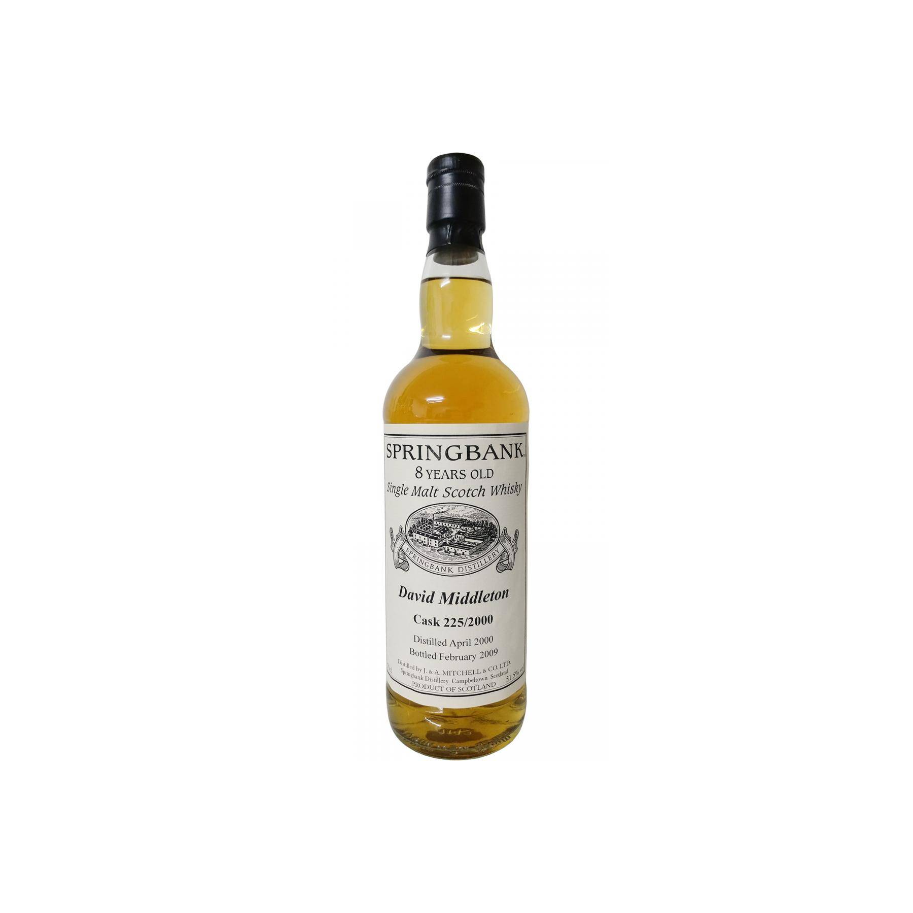Springbank Private Bottling 2000 8 Years Single Malt Whisky