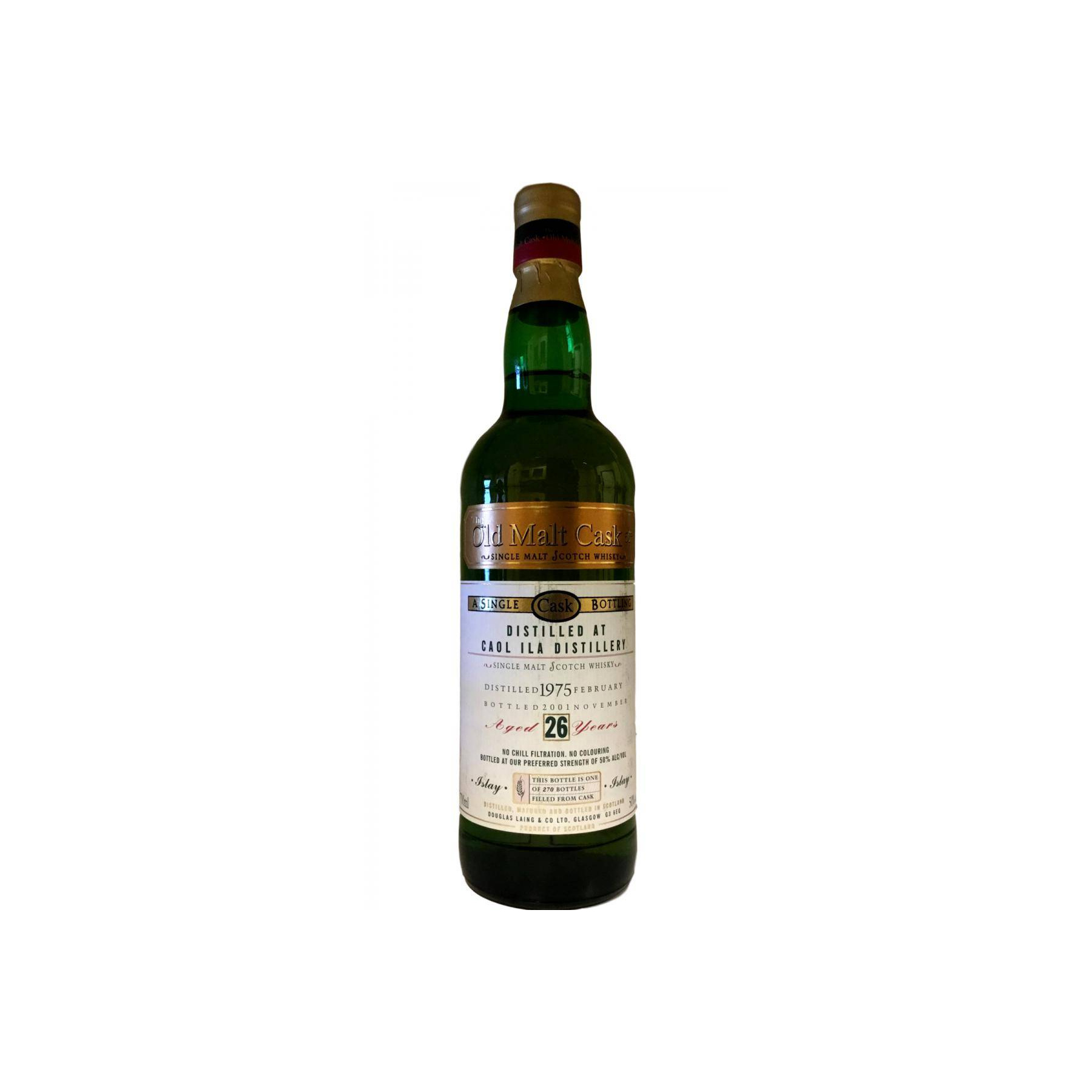Caol Ila Old Malt Cask 1975 26 Years Single Malt Whisky