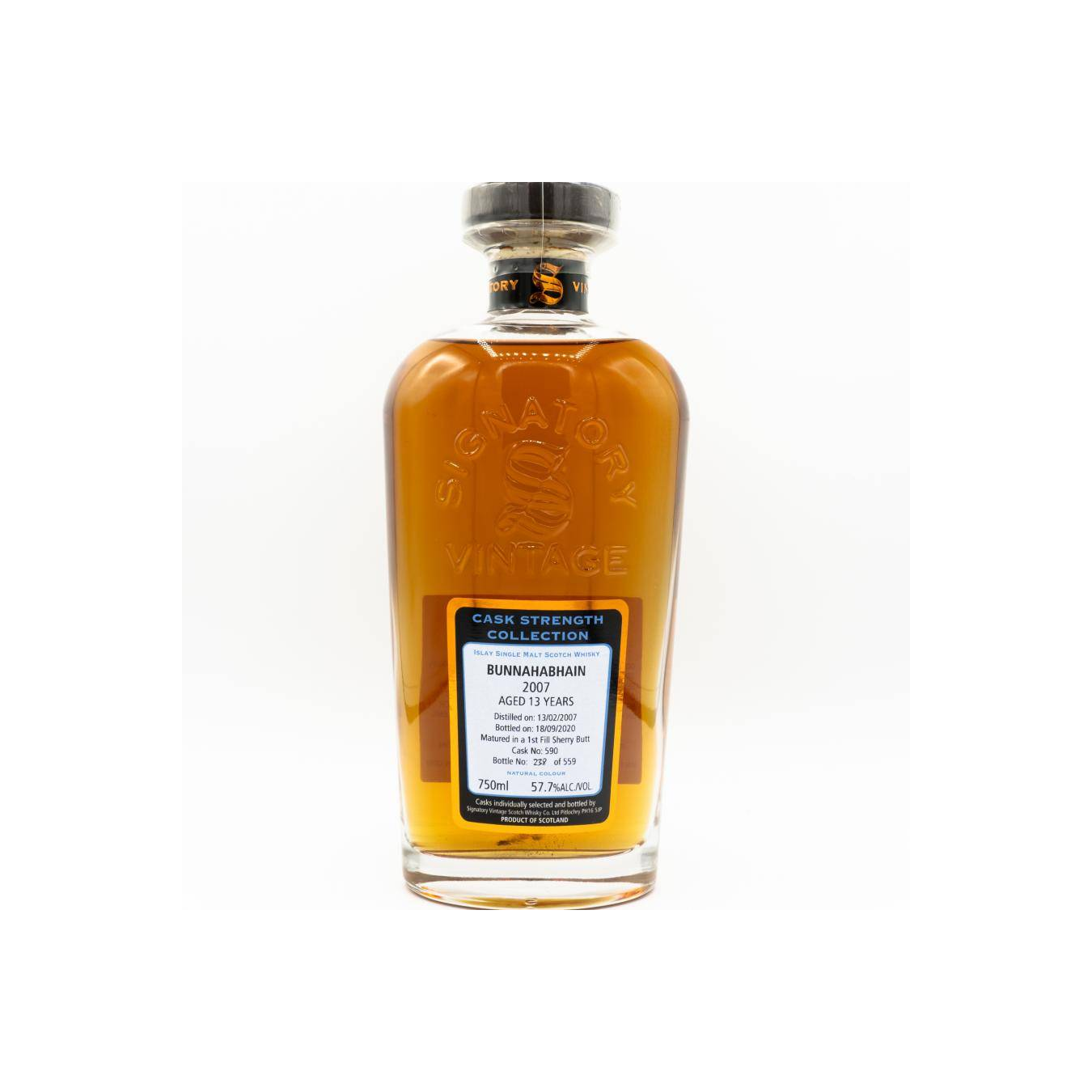 Bunnahabhain Cask Strength Collection 2007 13 Years Single Malt Whisky 2