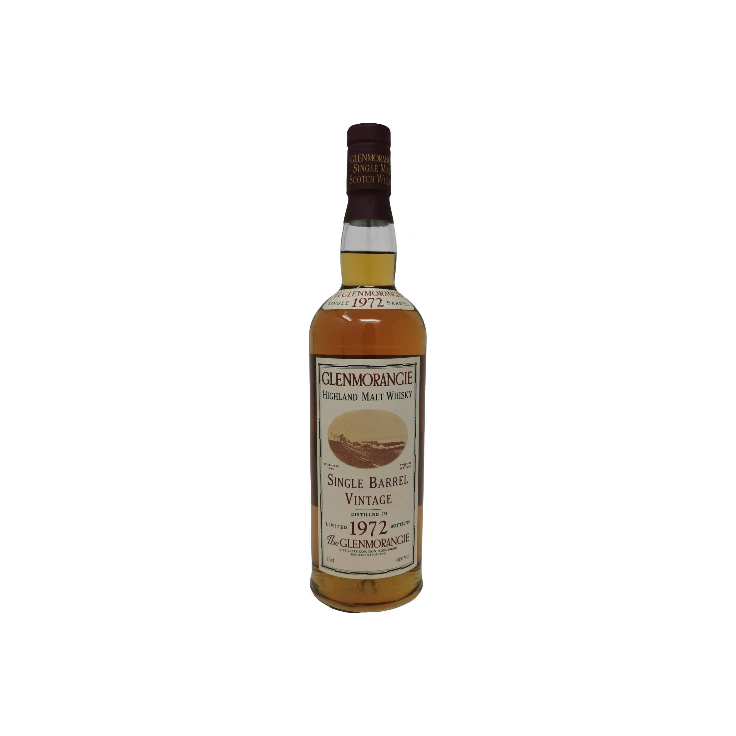 Glenmorangie 1972 21 Years Single Malt Whisky