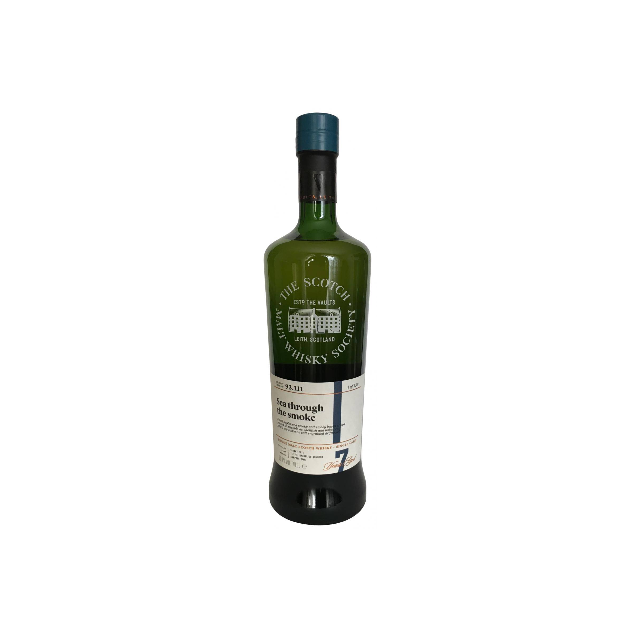 The Scotch Malt Whisky Society 2011 7 Years Single Malt Whisky