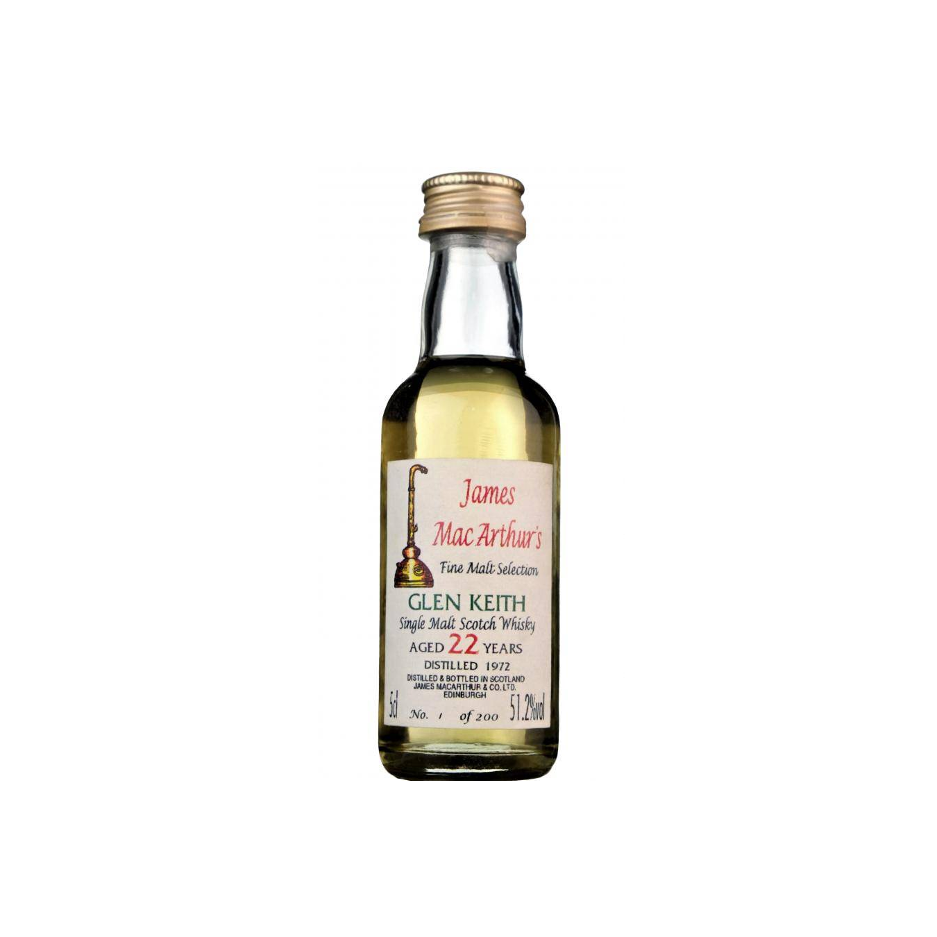 Glen Keith 1972 22 Years Single Malt Whisky 2