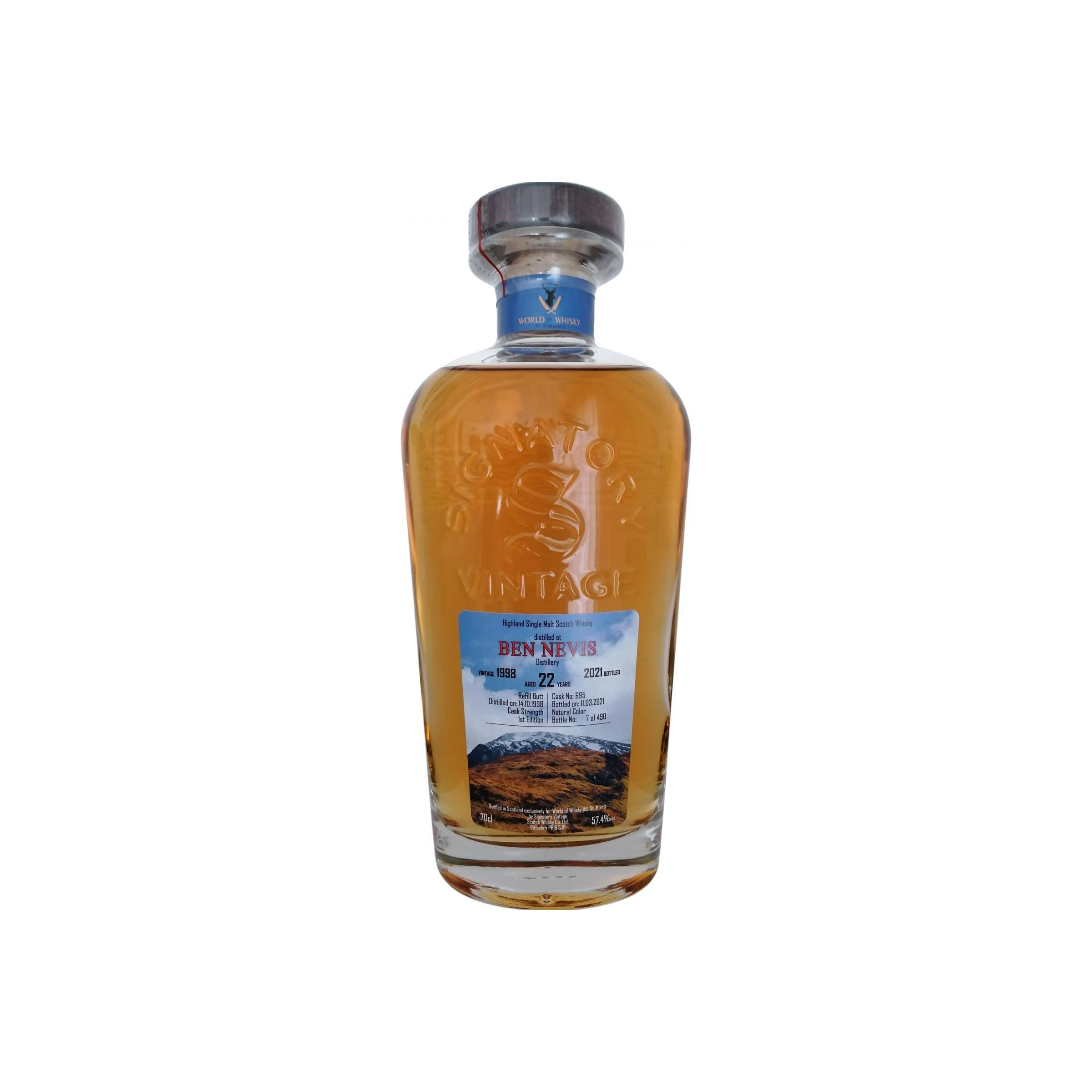Ben Nevis Cask Strength Collection 1998 22 Years Single Malt Whisky
