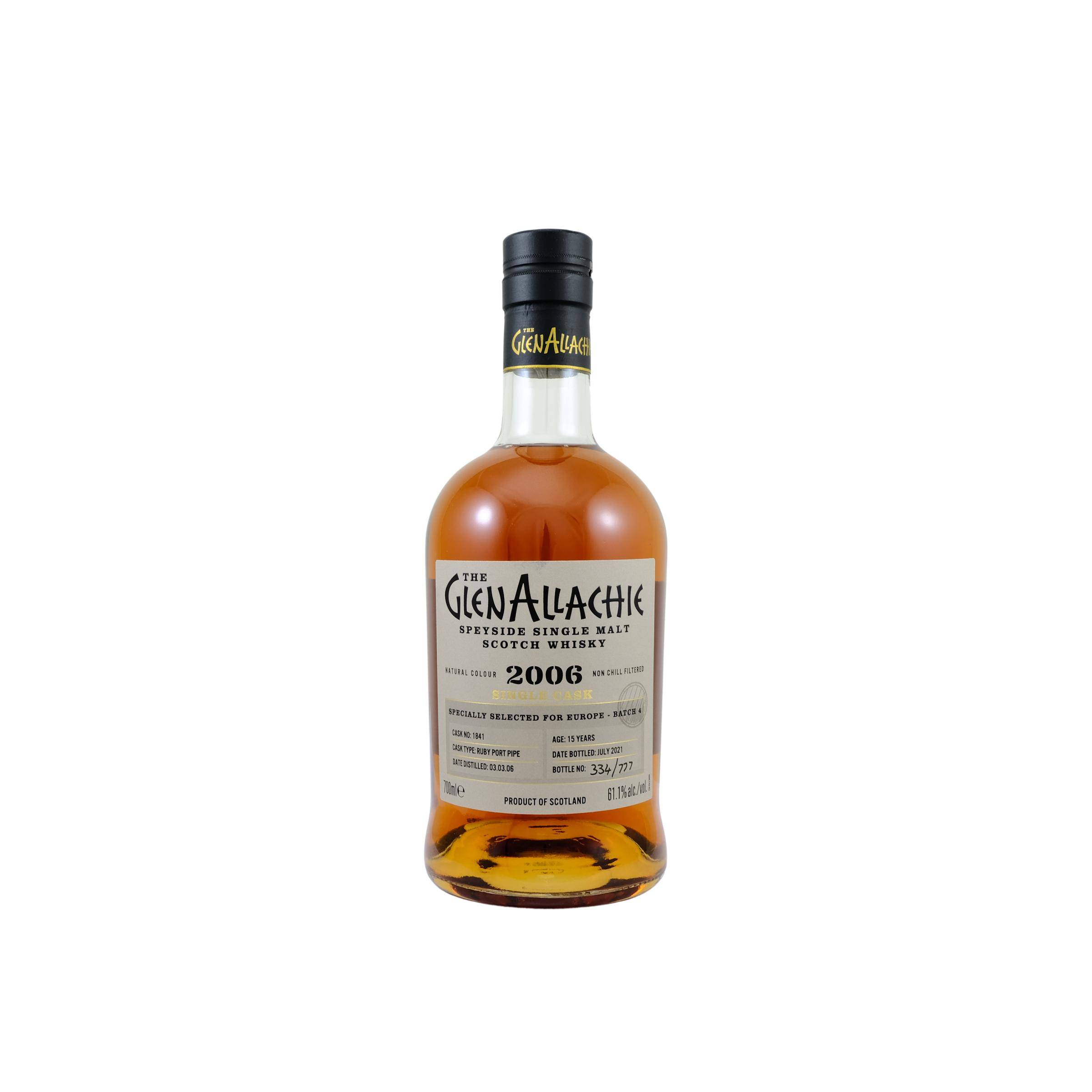 The GlenAllachie 2006 15 Years Single Malt Whisky