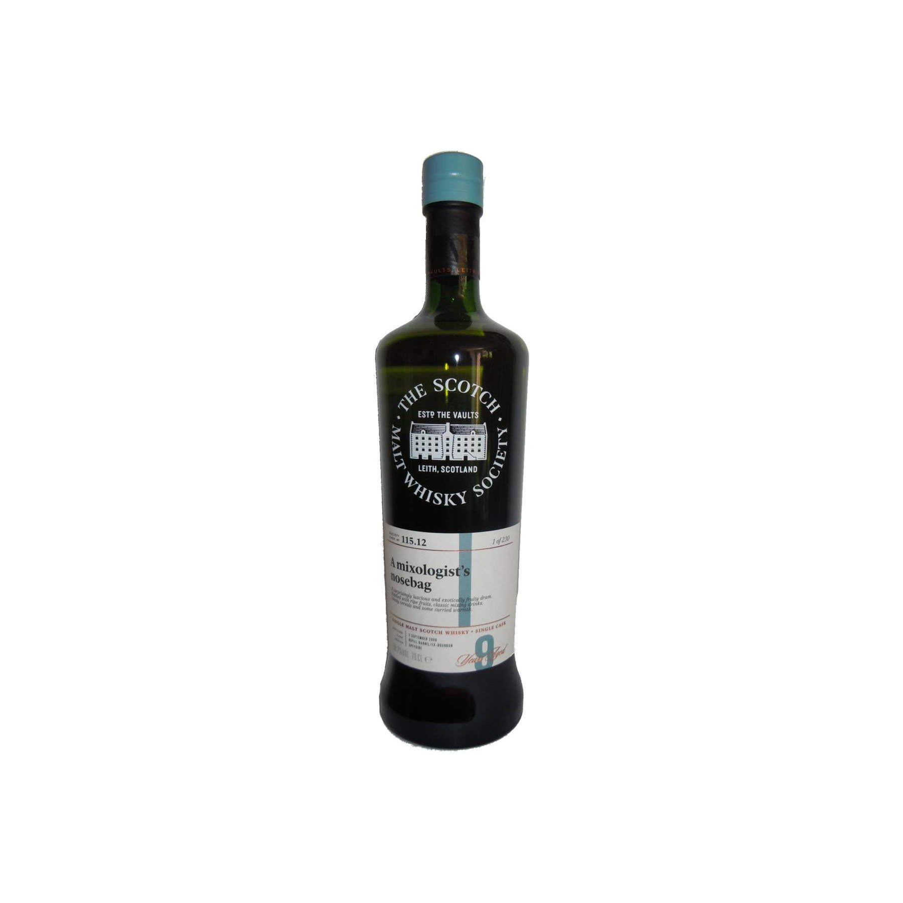 The Scotch Malt Whisky Society 2009 9 Years Single Malt Whisky