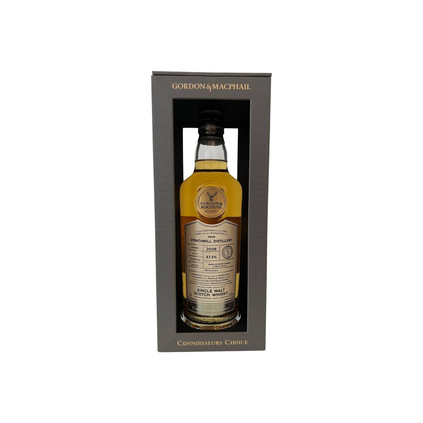 Strathmill Connoisseurs Choice - Cask Strength 2008 13 Years Single Malt Whisky 3