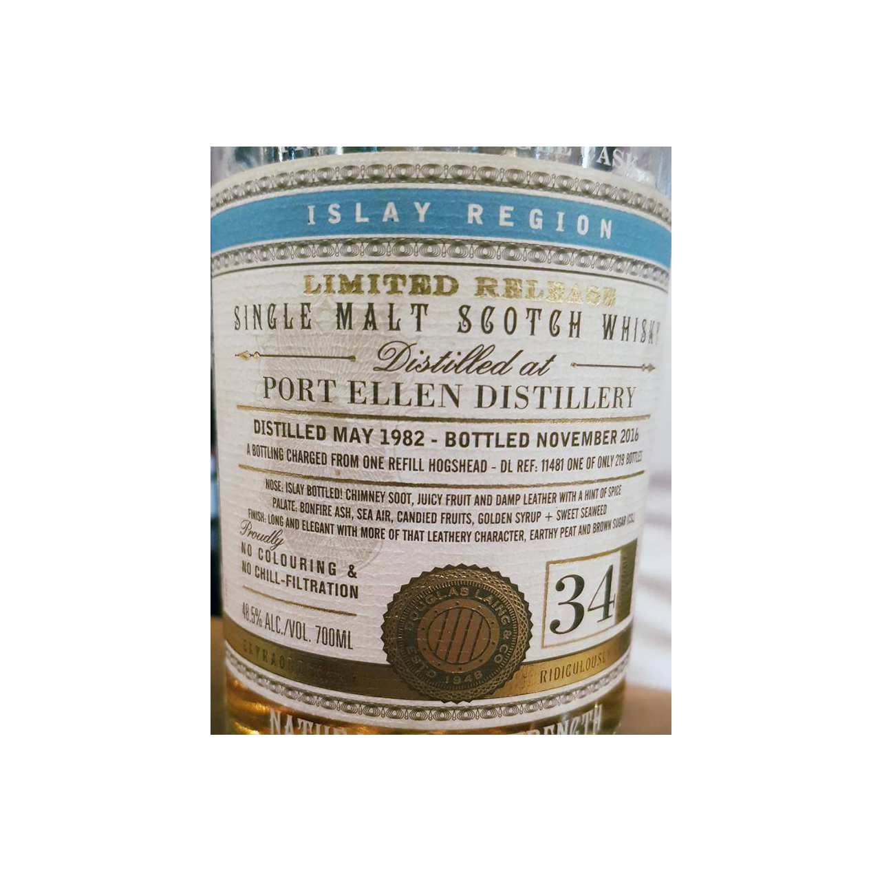 Port Ellen 1982 34 Years Single Malt Whisky 2
