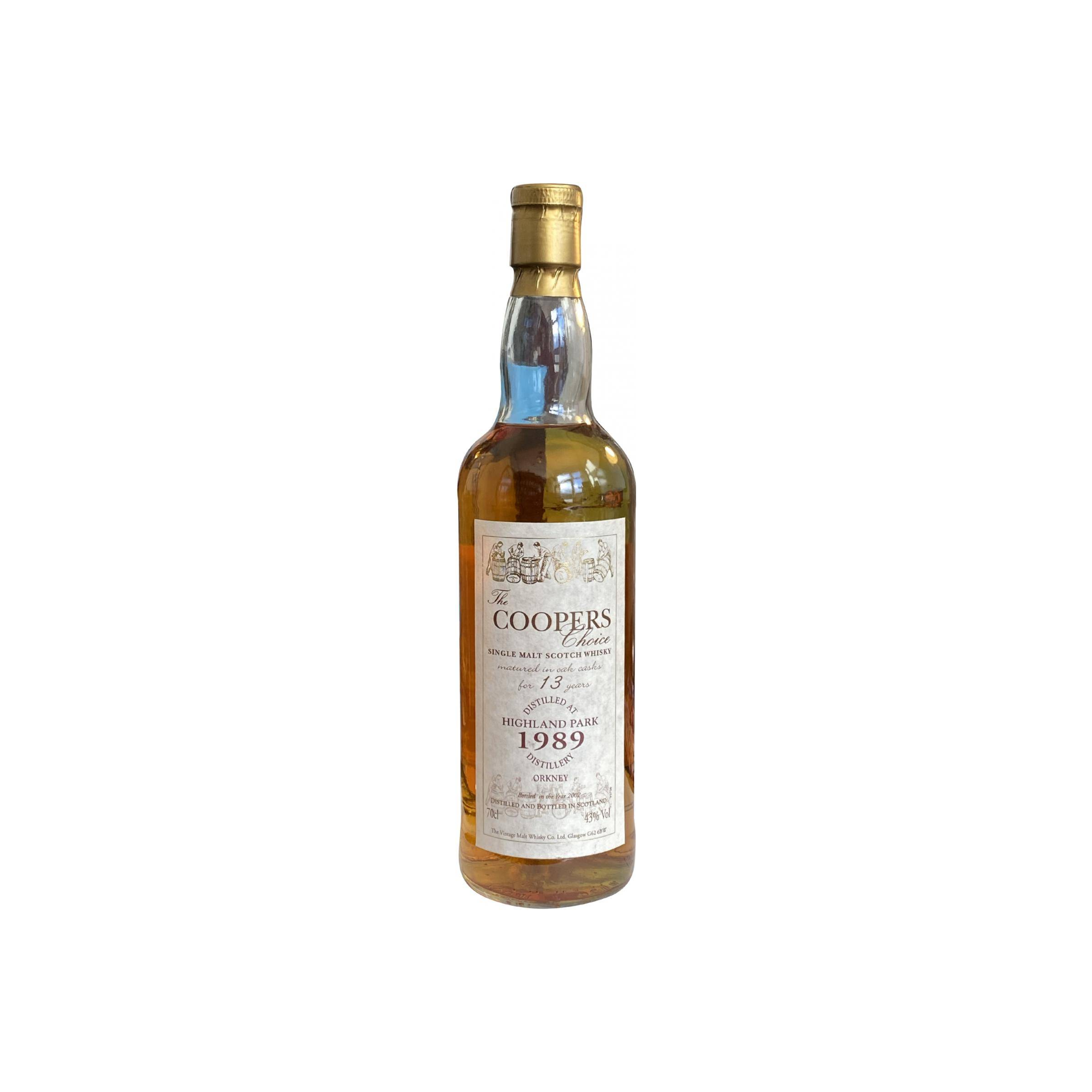 Highland Park The Cooper's Choice 1989 13 Years Single Malt Whisky