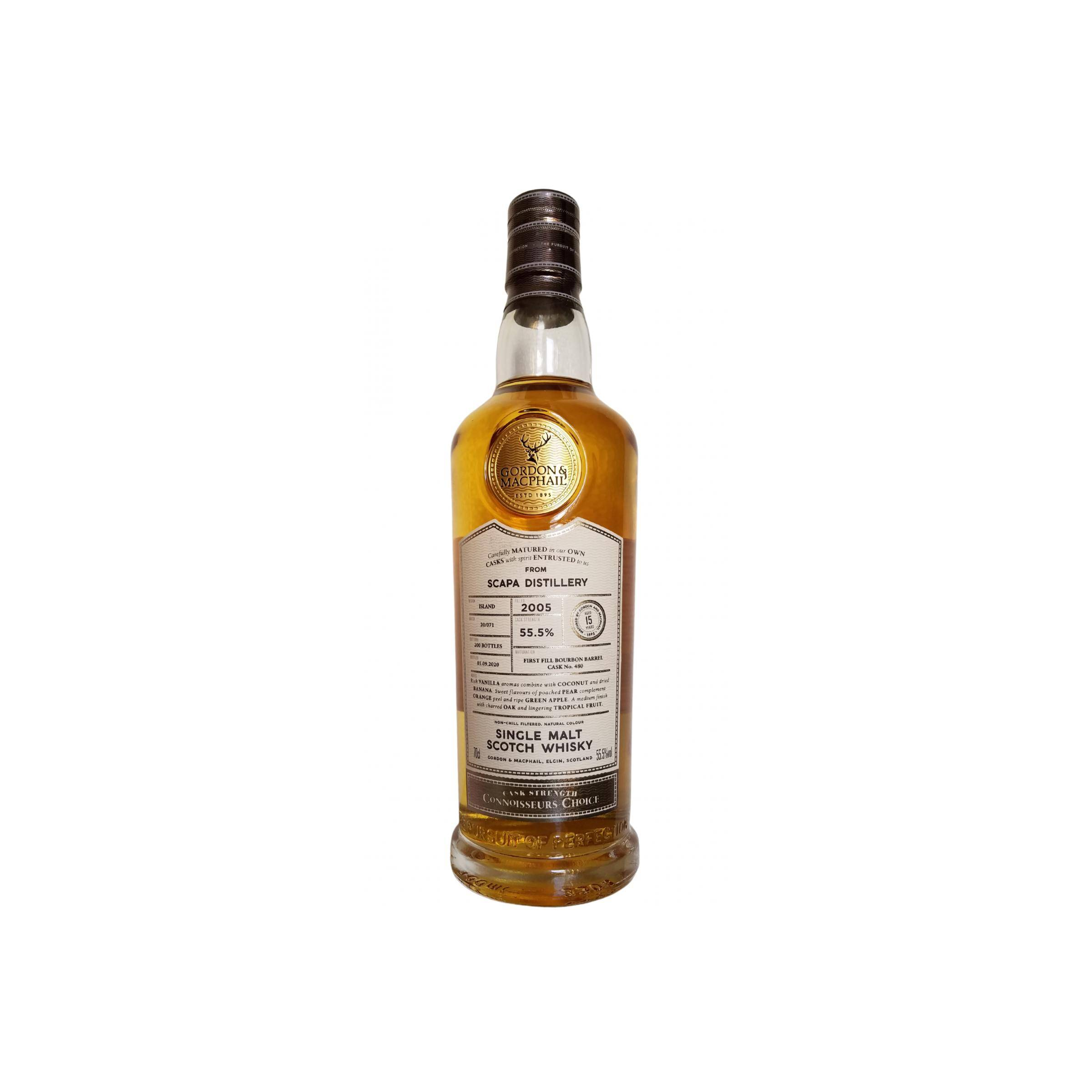 Scapa Connoisseurs Choice - Cask Strength 2005 15 Years Single Malt Whisky