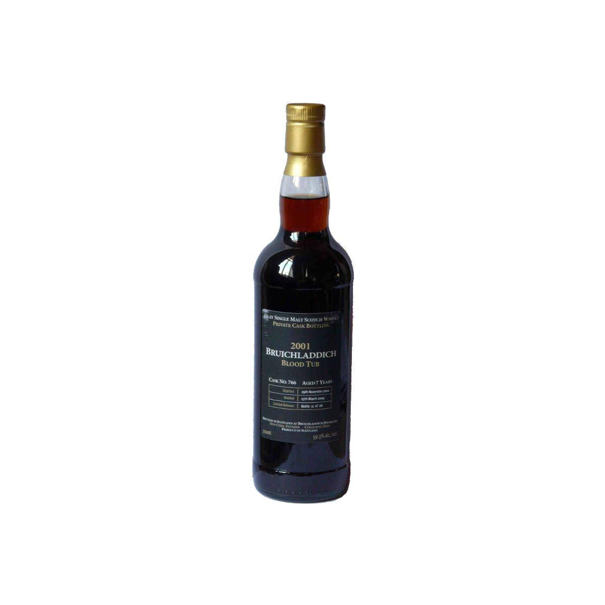 Bruichladdich 2001 7 Years Single Malt Whisky
