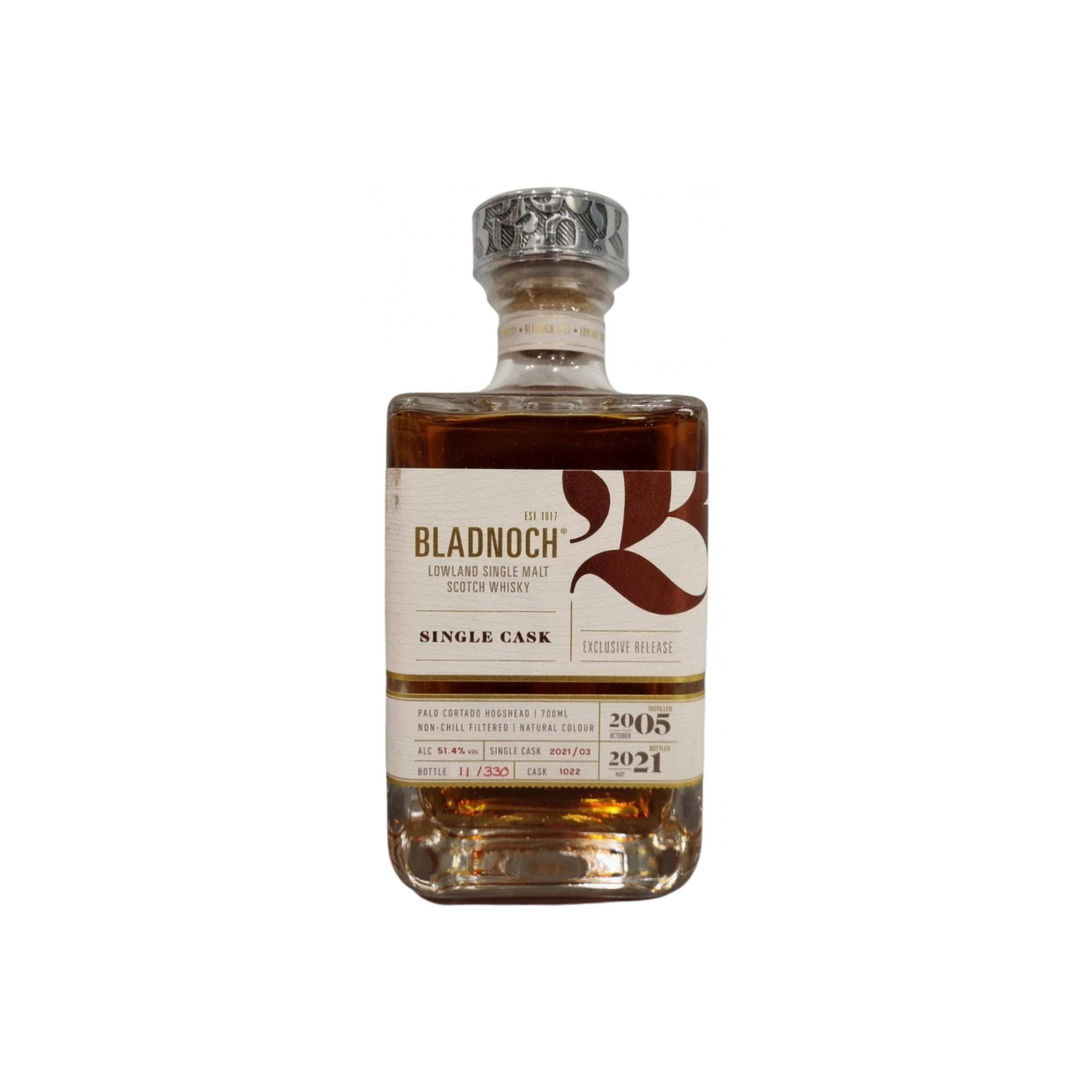 Bladnoch Single Cask 2005 16 Years Single Malt Whisky