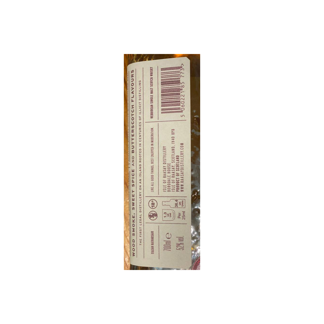 Raasay Limited Release Peated 3