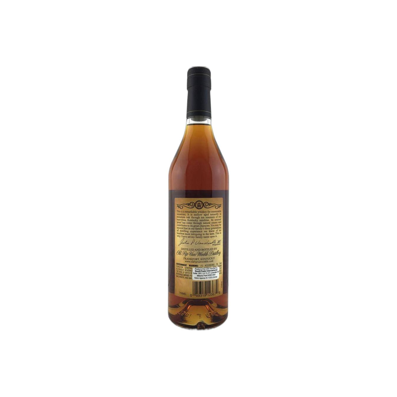 Pappy Van Winkle's 10 Years Bourbon Whisky 2