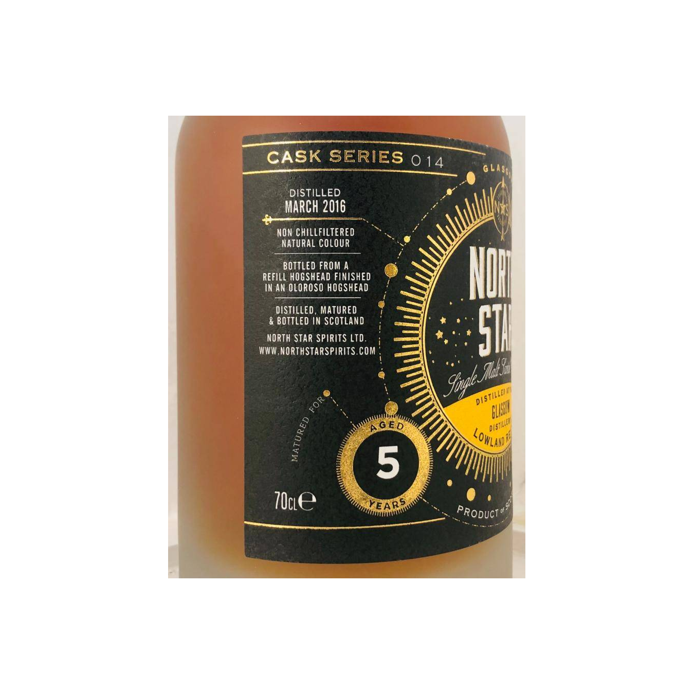 North Star Spirits 2016 5 Years Single Malt Whisky 3