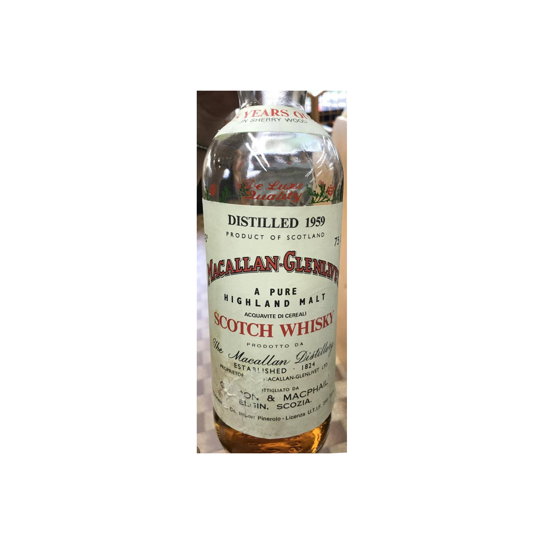 The Macallan 1959 15 Years Single Malt Whisky