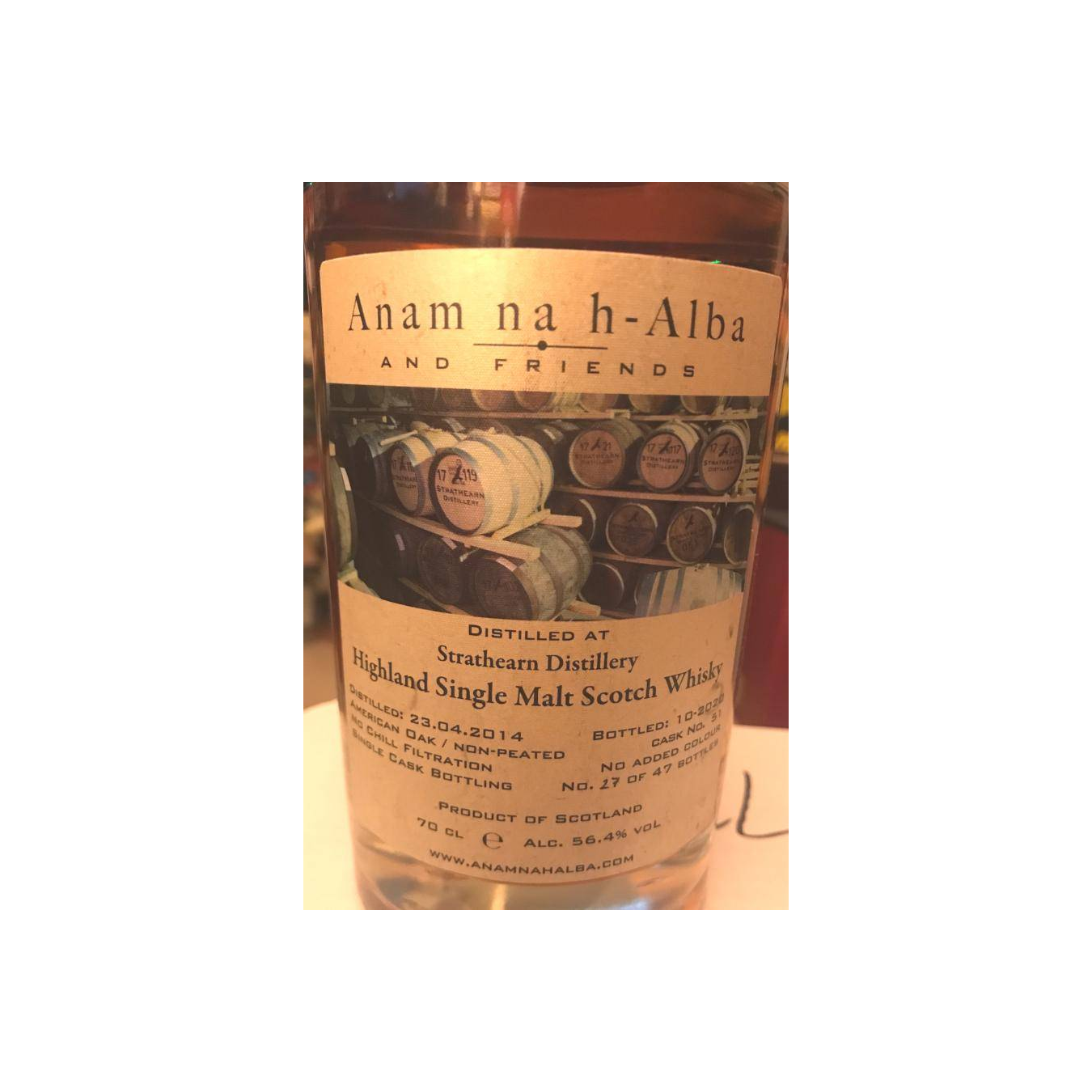 Strathearn 2014 6 Years Single Malt Whisky 2