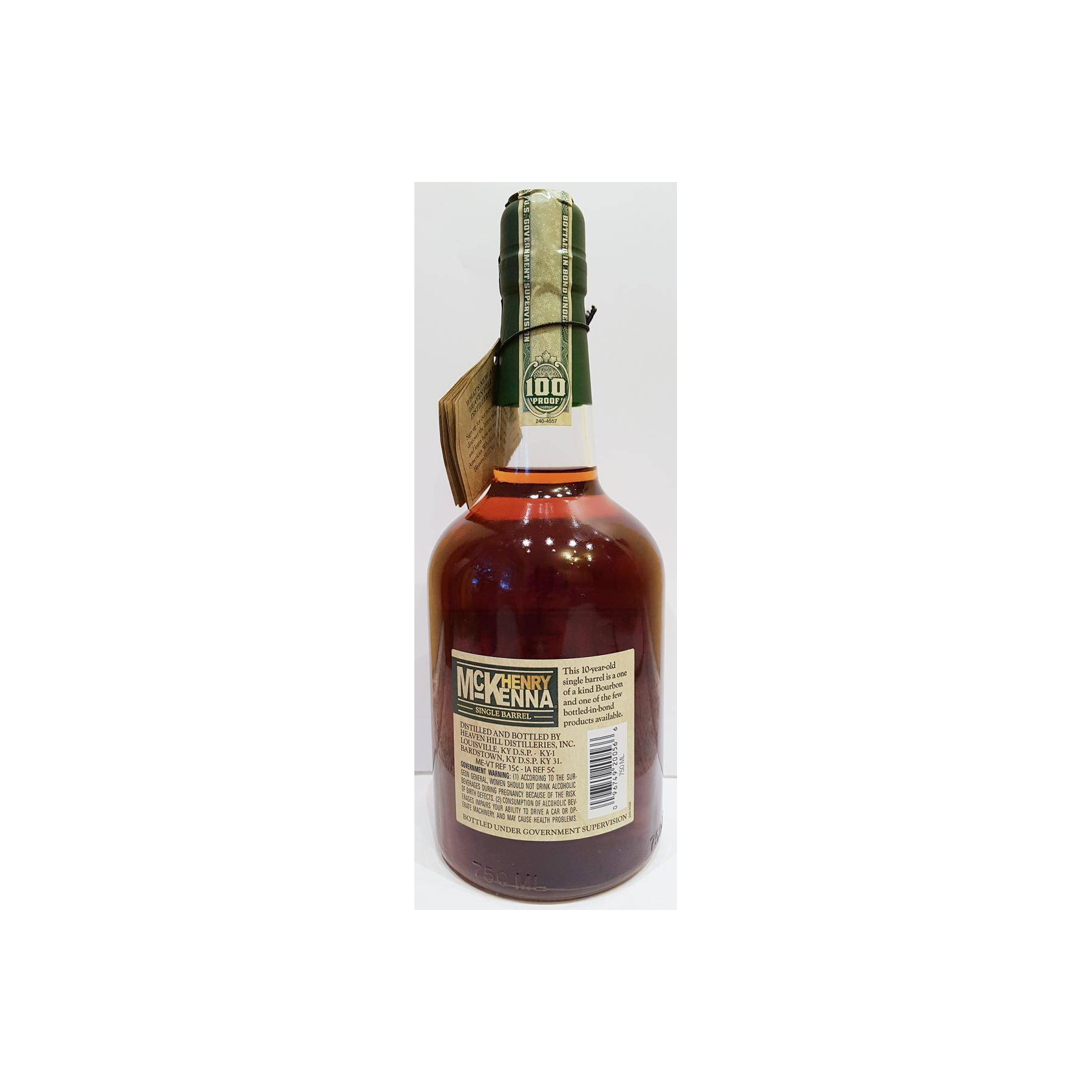 Henry McKenna Single Cask 2008 10 Years Bourbon Whisky 2
