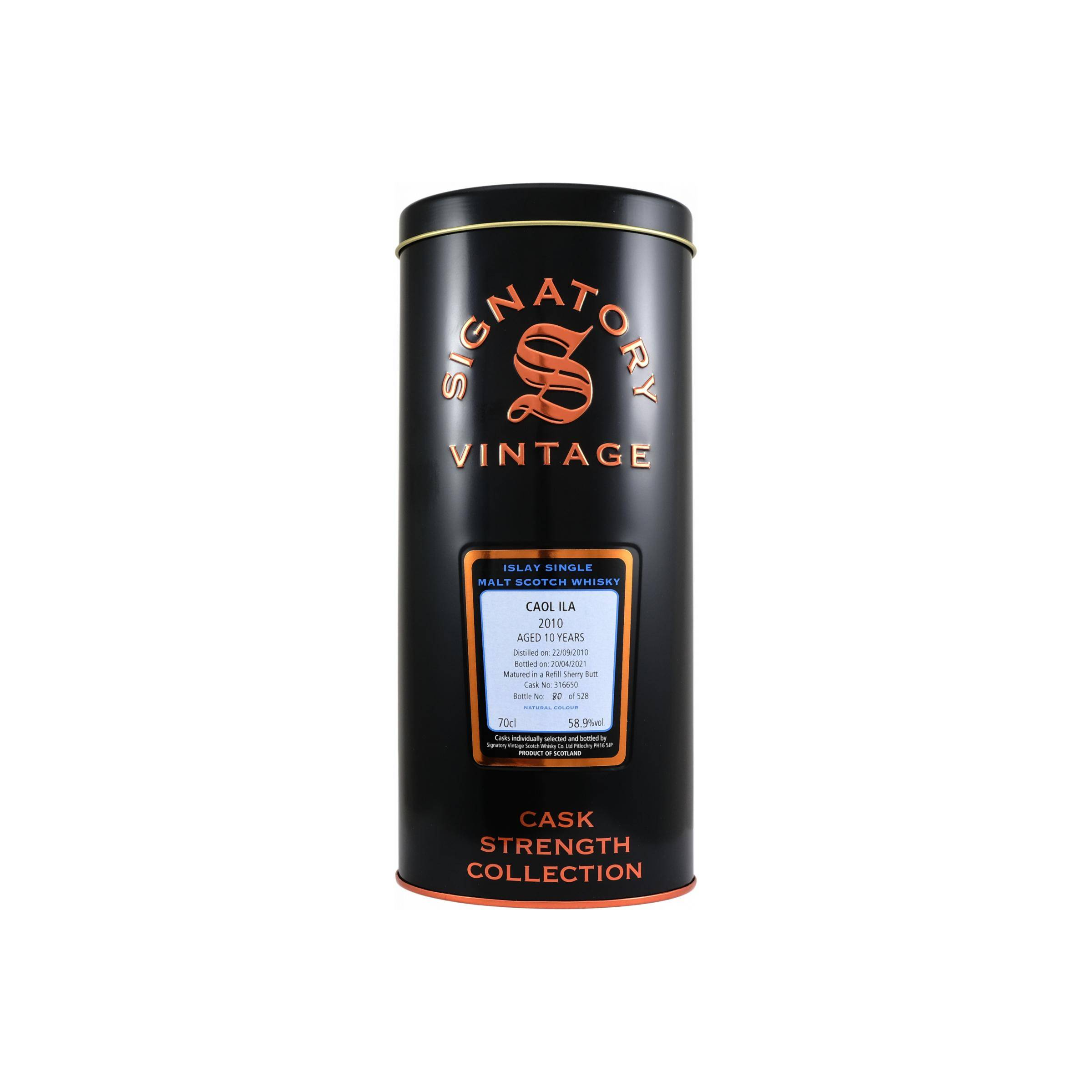 Caol Ila Cask Strength Collection 2010 10 Years Single Malt Whisky 2
