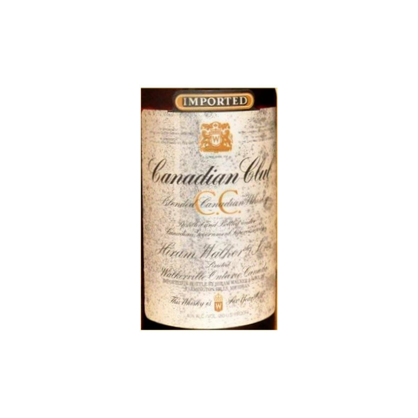 Canadian Club Blended Whisky