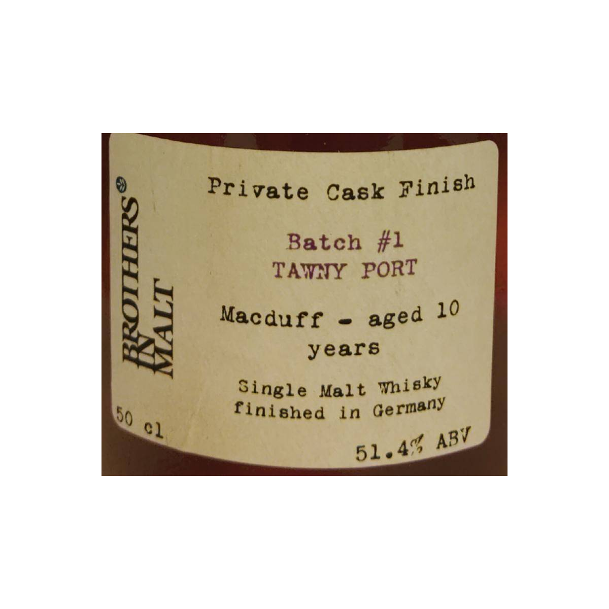 Macduff 10 Years Single Malt Whisky 2
