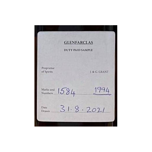 Glenfarclas 1994 27 Years Single Malt Whisky