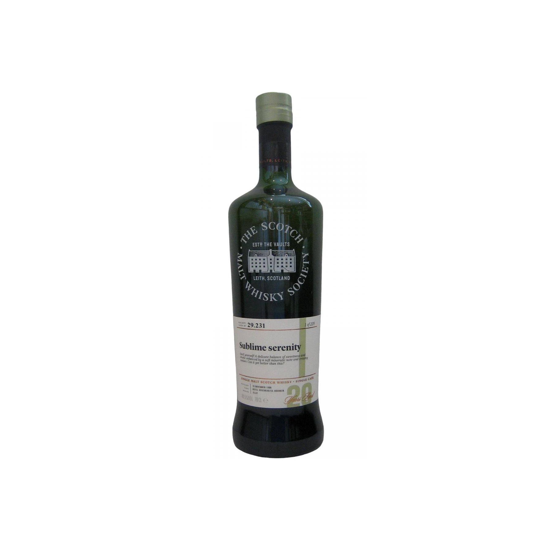 The Scotch Malt Whisky Society 1996 20 Years Single Malt Whisky