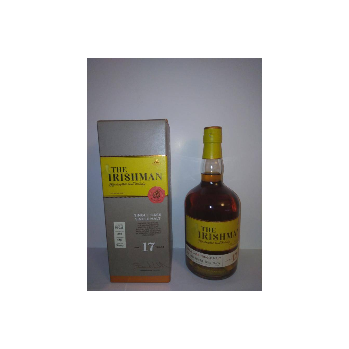 The Irishman Single Cask 1999 17 Years Single Malt Whisky 2
