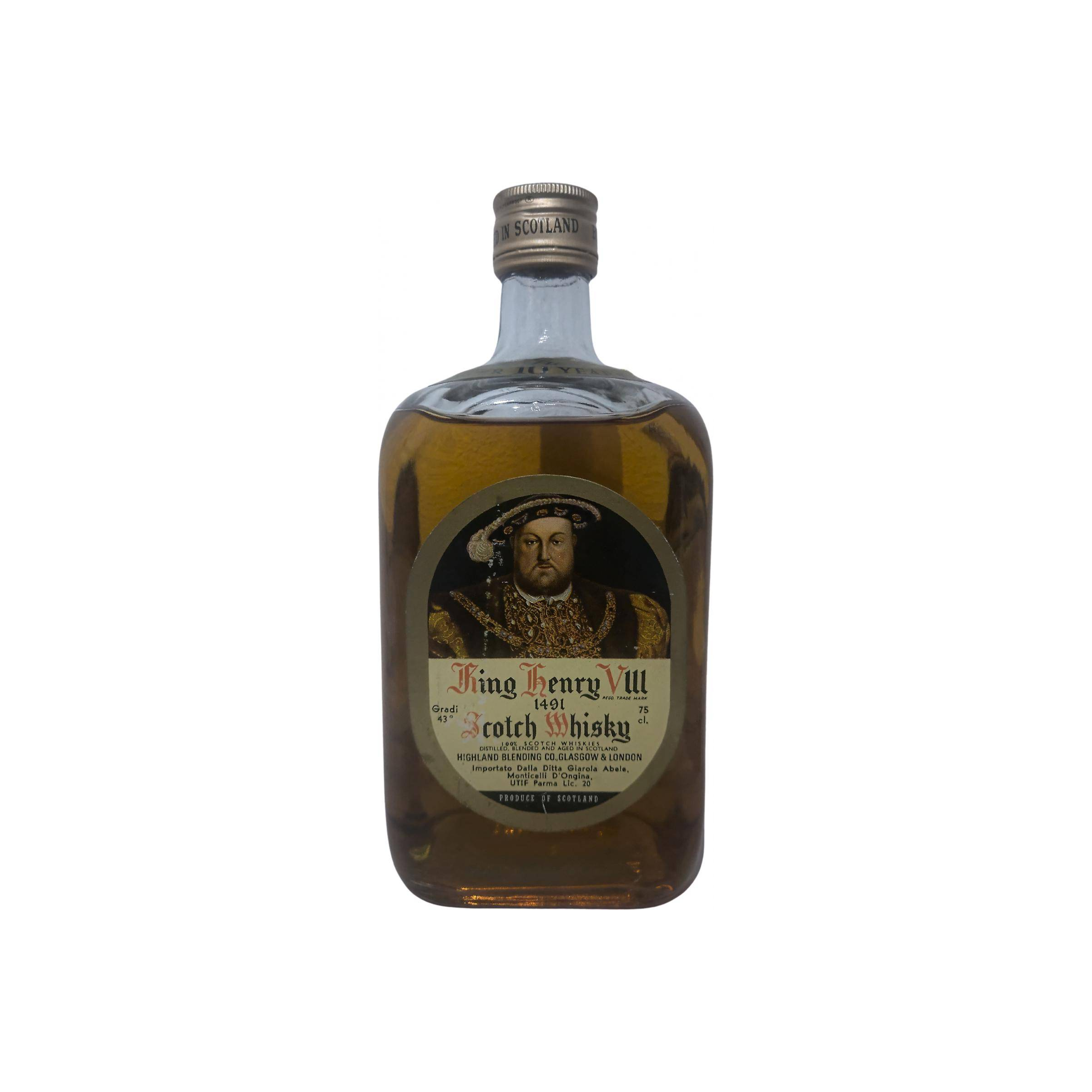 King Henry VIII Scotch Whisky