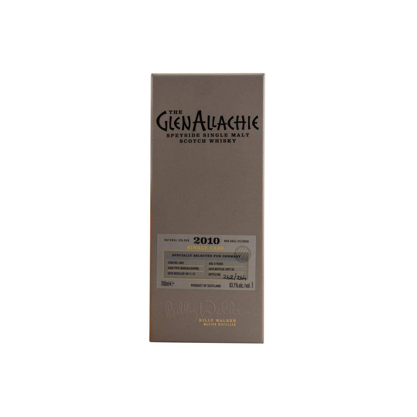 The GlenAllachie Single Cask 2010 9 Years Single Malt Whisky 3
