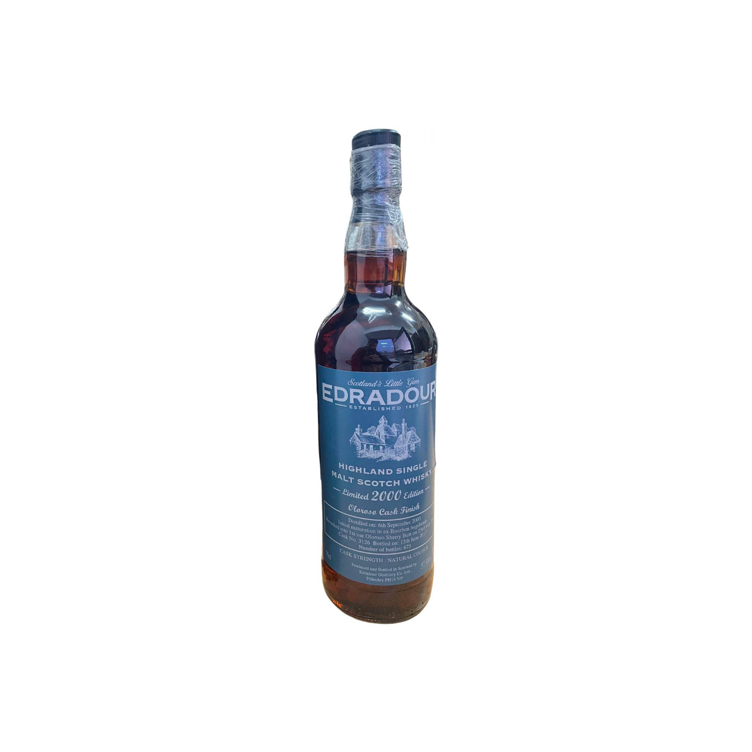 Edradour 2000 16 Years Single Malt Whisky