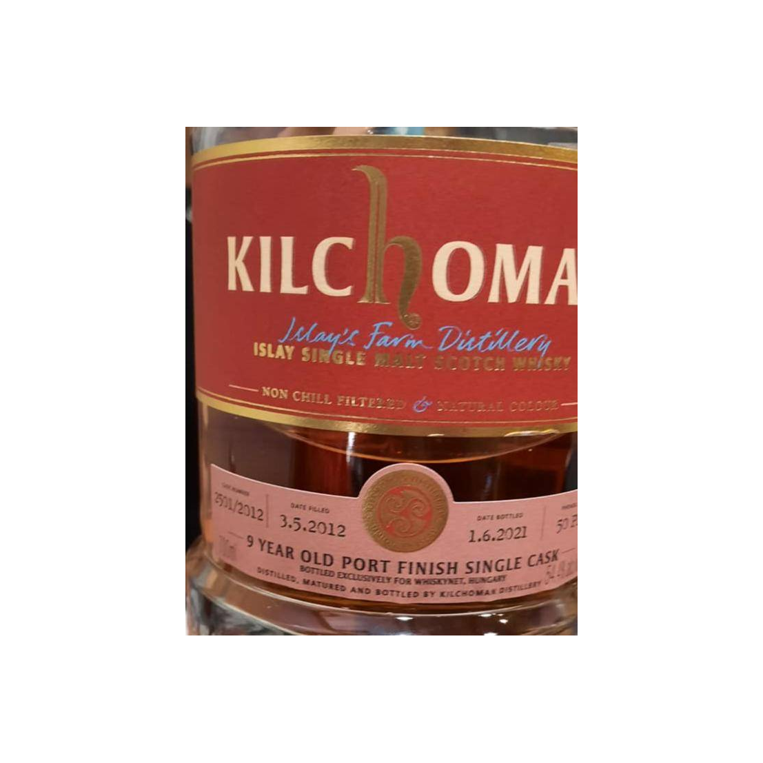 Kilchoman 2012 9 Years Single Malt Whisky 2