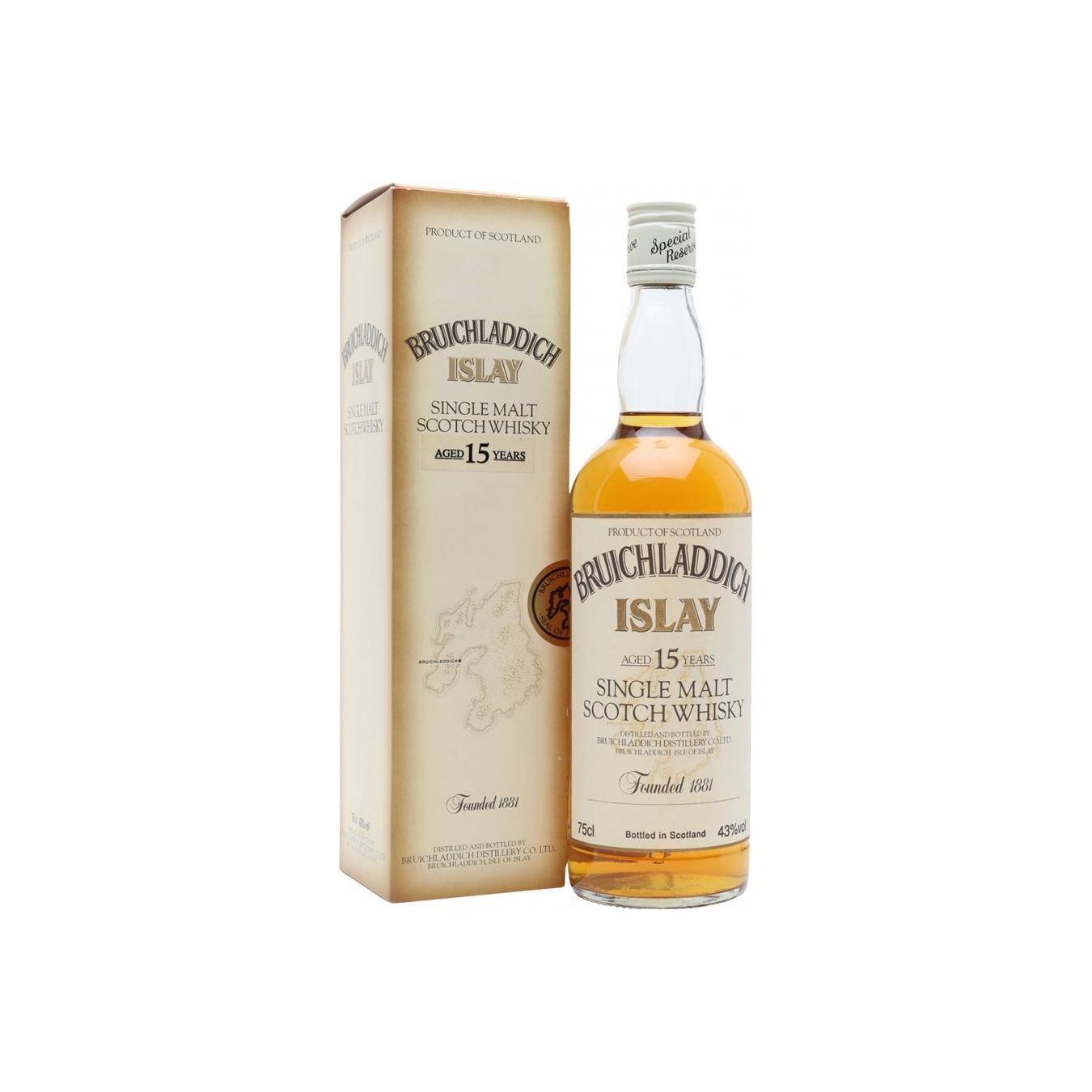 Bruichladdich 15 Years Single Malt Whisky