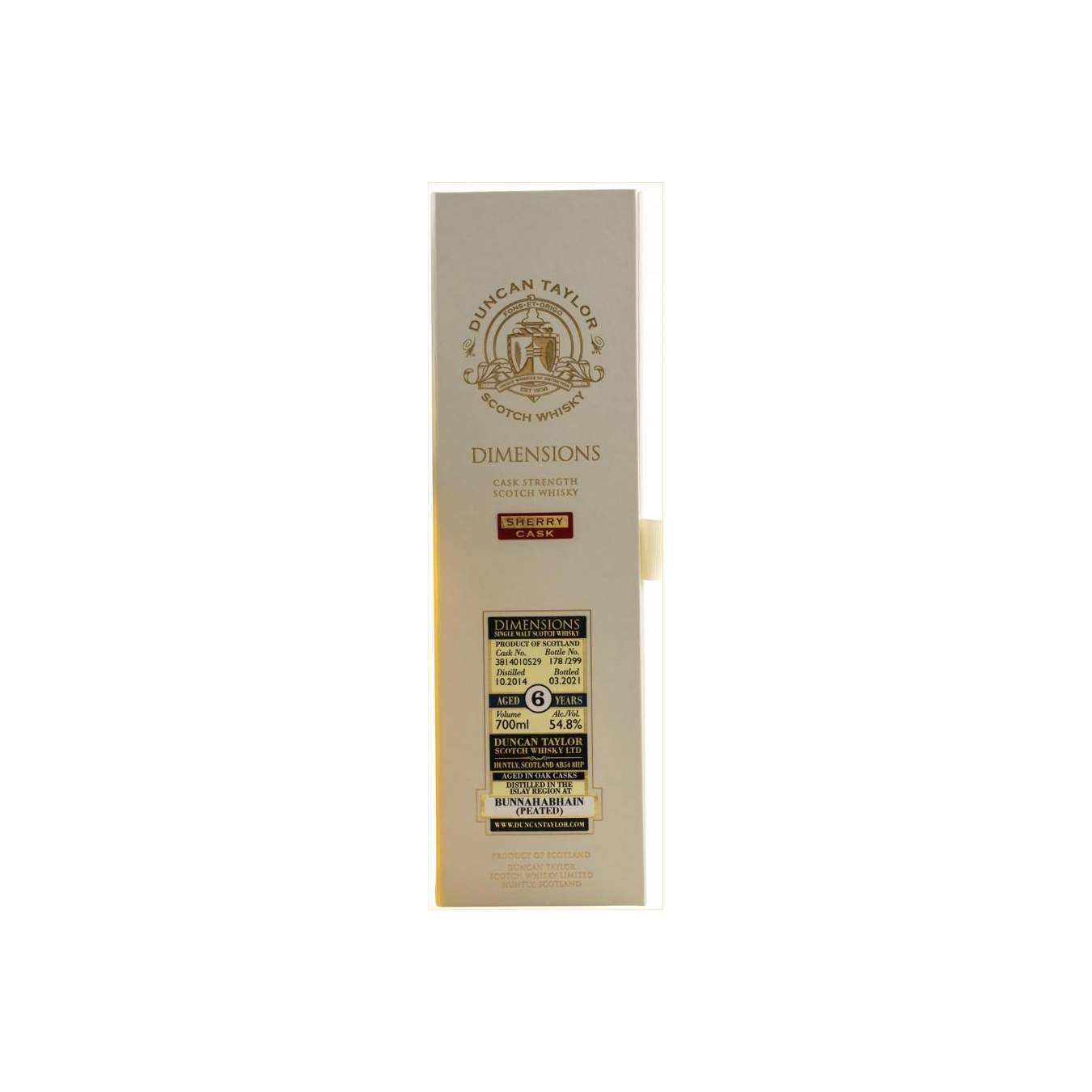 Bunnahabhain Dimensions 2014 6 Years Single Malt Whisky 2