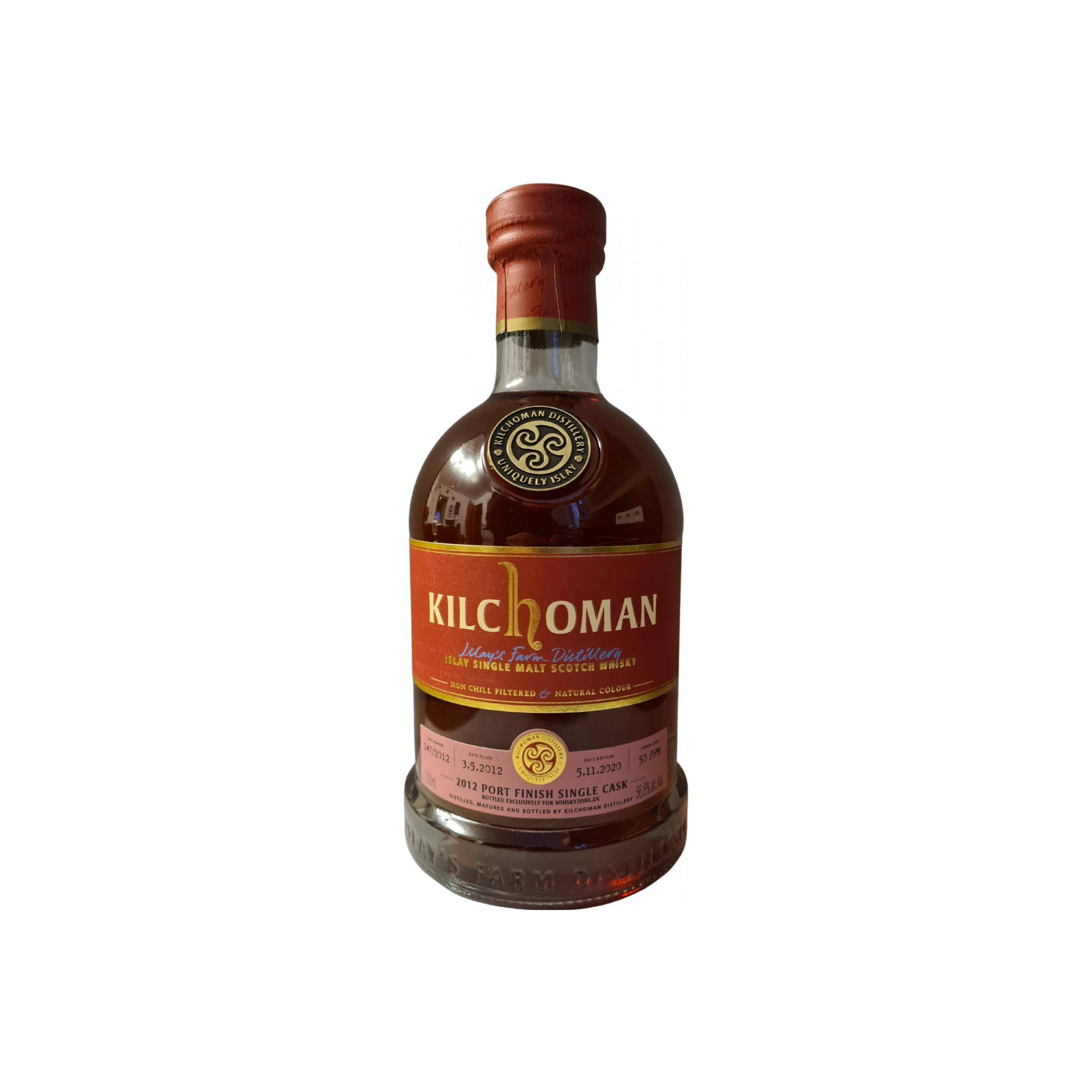 Kilchoman 2012 8 Years Single Malt Whisky