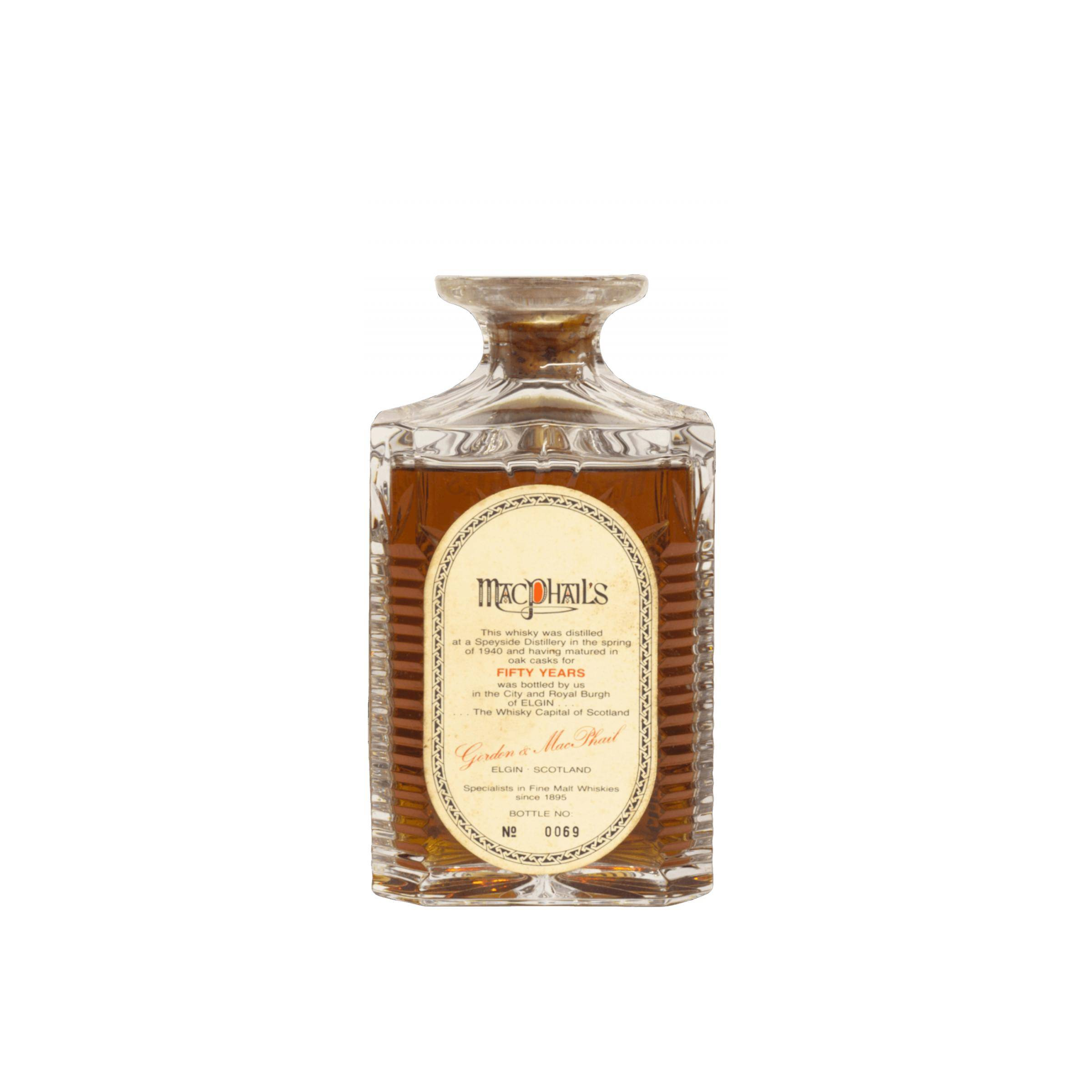 Gordon & MacPhail 1937 50 Years Single Malt Whisky 2