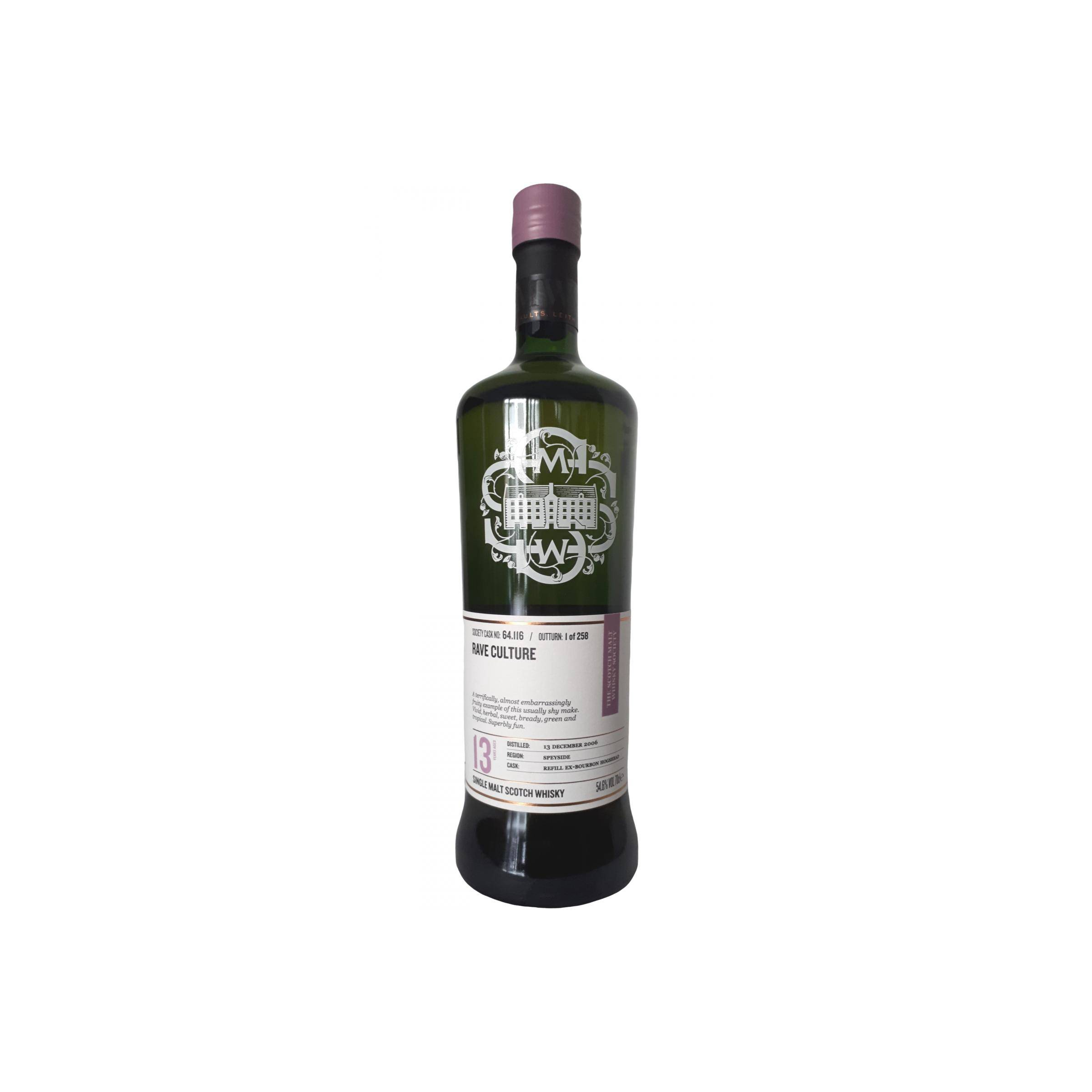 The Scotch Malt Whisky Society 2006 13 Years Single Malt Whisky