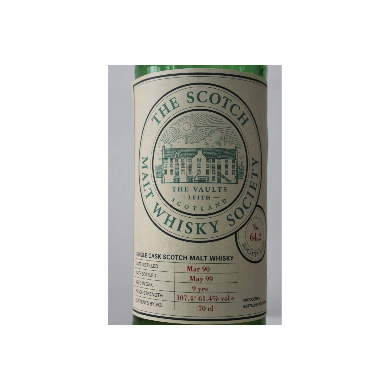 The Scotch Malt Whisky Society 1990 9 Years Single Malt Whisky