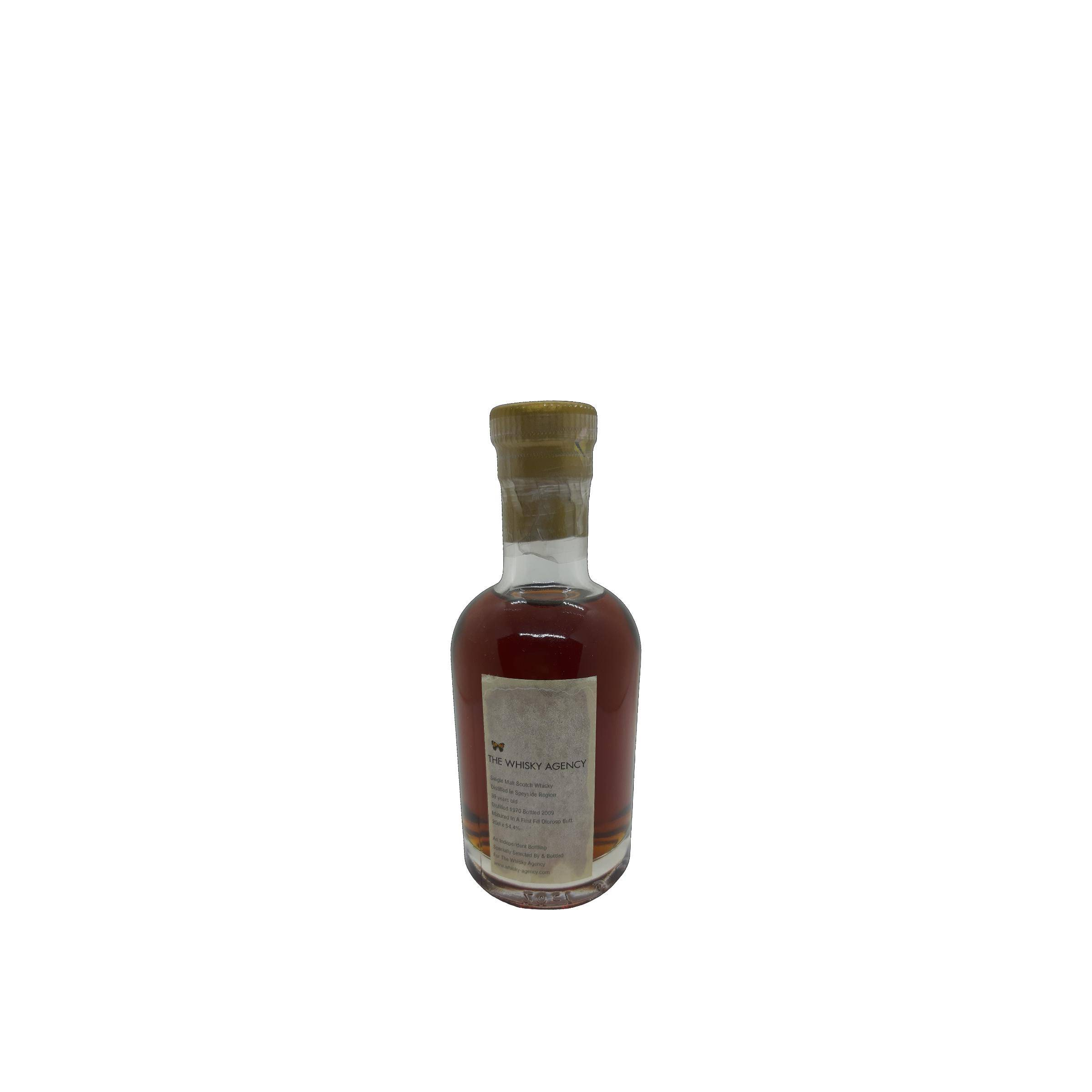 The Whisky Agency 1970 39 Years Single Malt Whisky