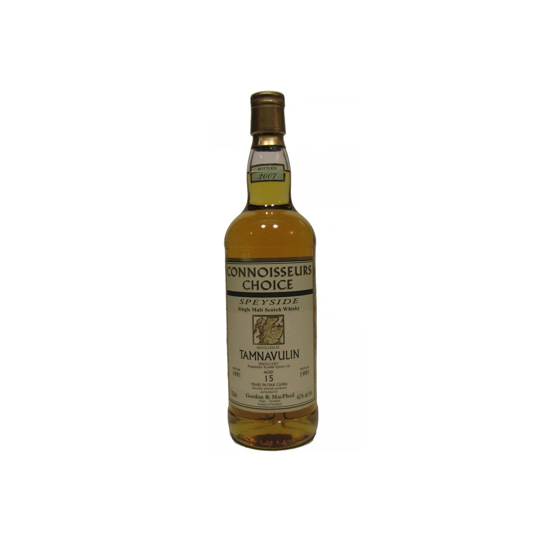 Tamnavulin Connoisseurs Choice 1991 15 Years Single Malt Whisky