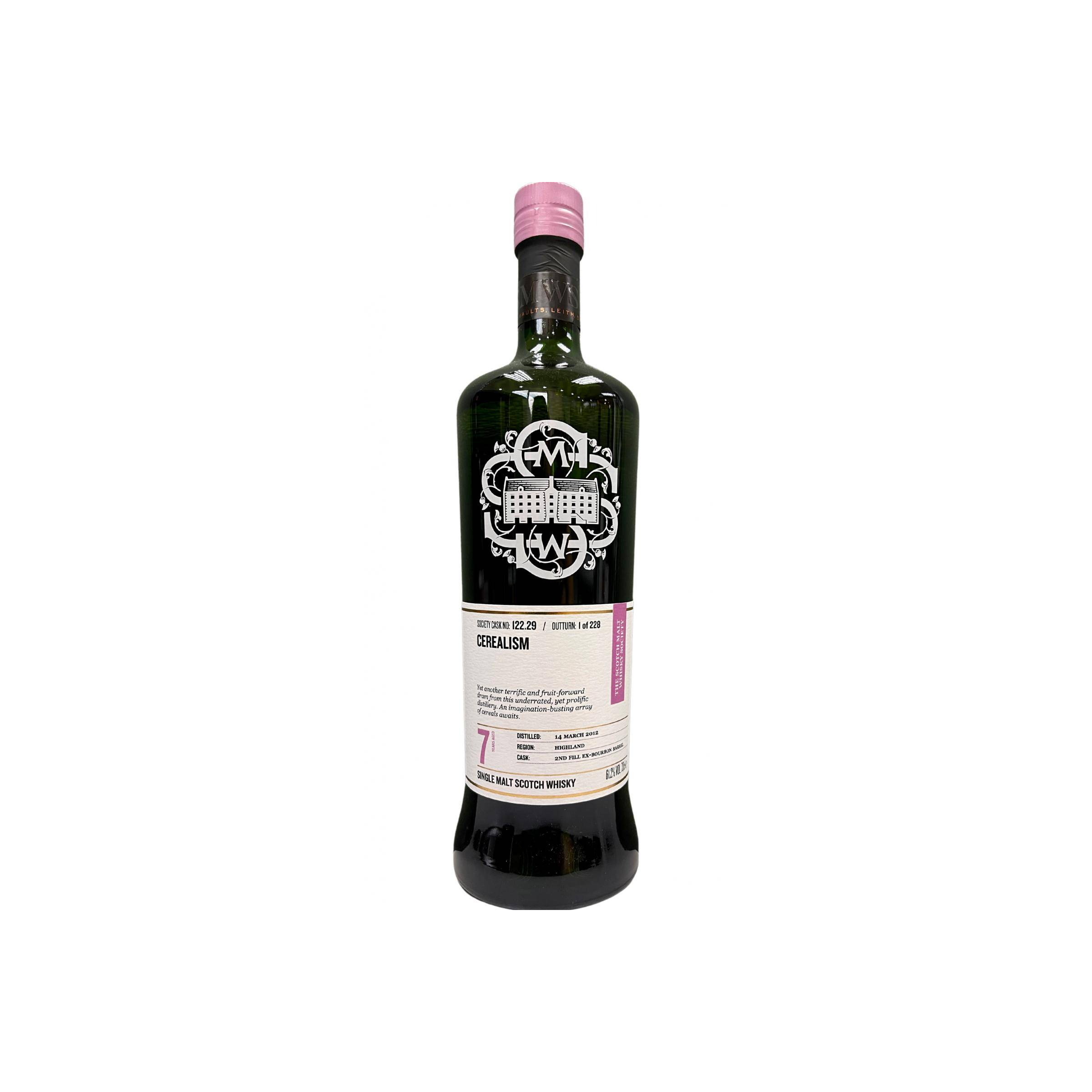 The Scotch Malt Whisky Society 2012 7 Years Single Malt Whisky