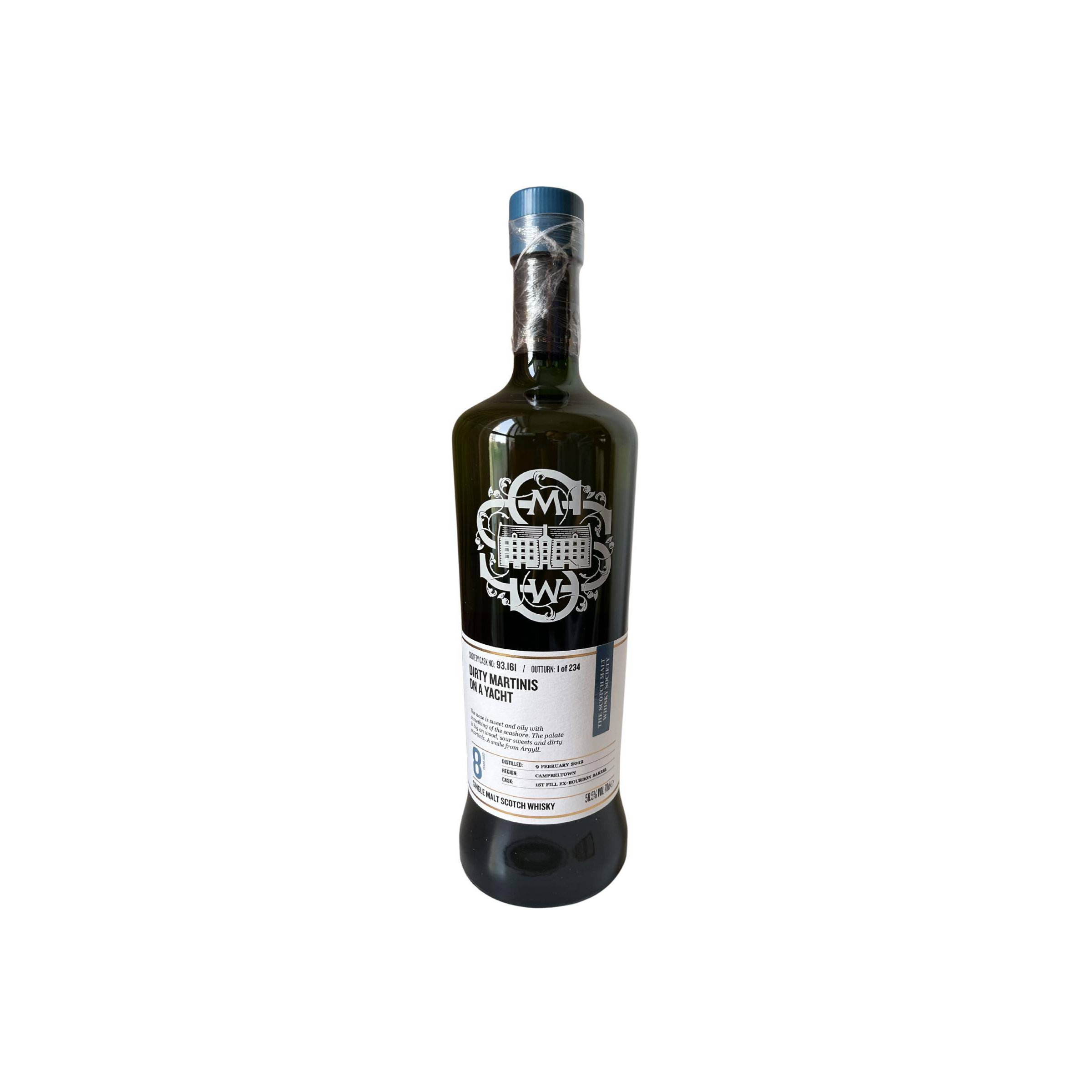 The Scotch Malt Whisky Society 2012 8 Years Single Malt Whisky