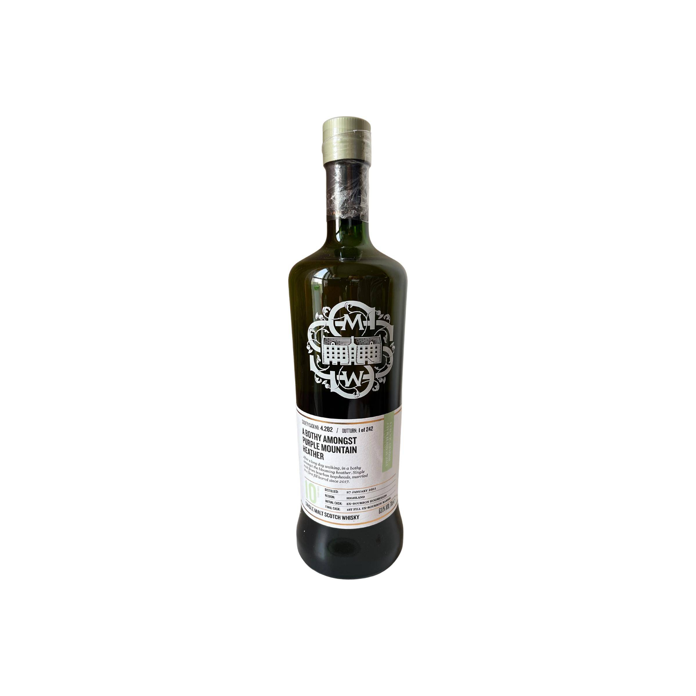 The Scotch Malt Whisky Society 2011 10 Years Single Malt Whisky