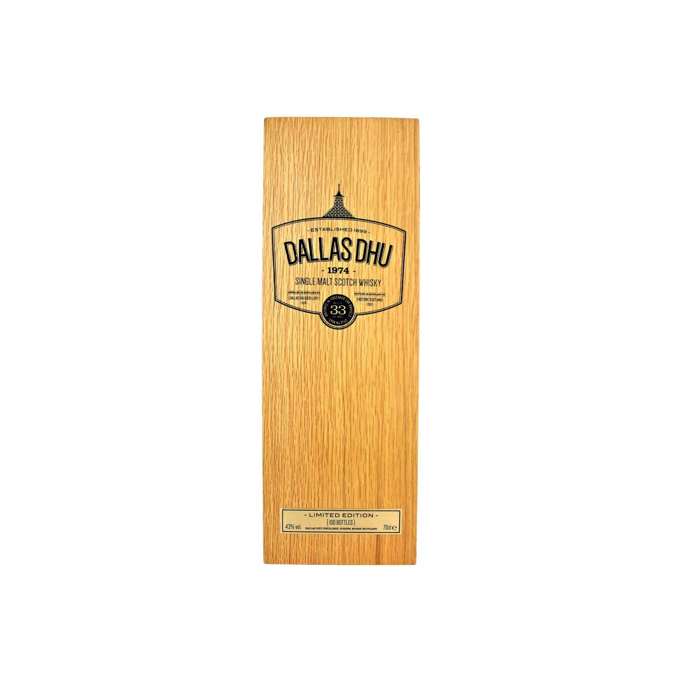 Dallas Dhu 1974 33 Years Single Malt Whisky 3