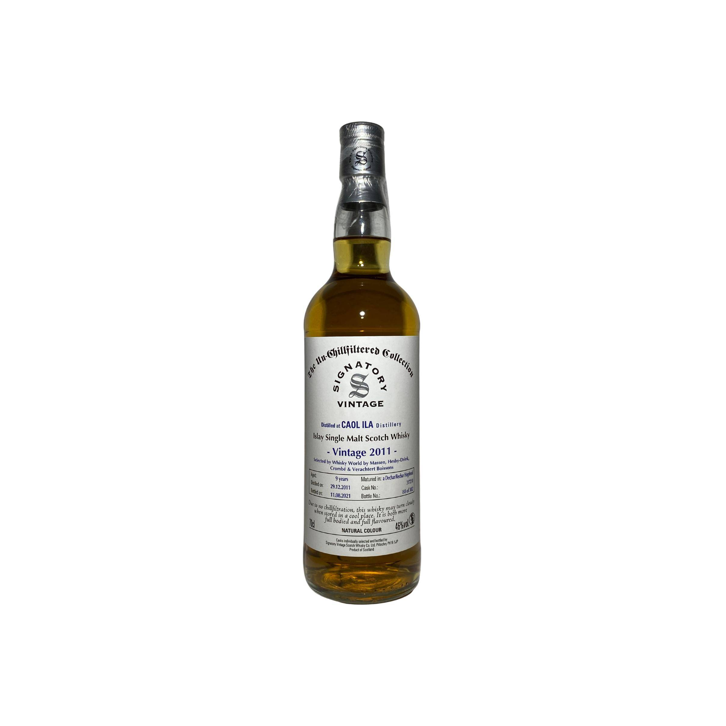 Caol Ila The Un-Chillfiltered Collection 2011 9 Years Single Malt Whisky